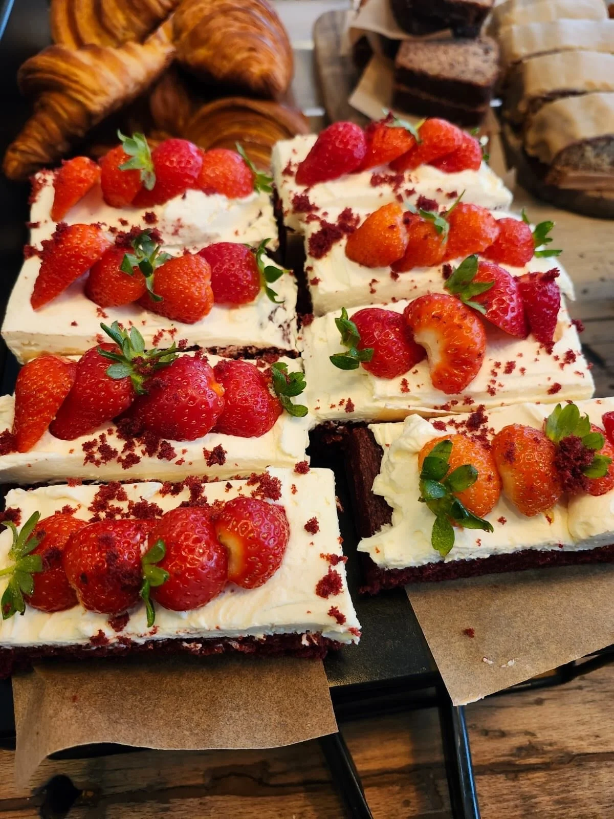 Red velvet cake is available today as our special cake for the weekend ❤️ #bankholidayweekend☀️ #shrewsbury #homemadecakes