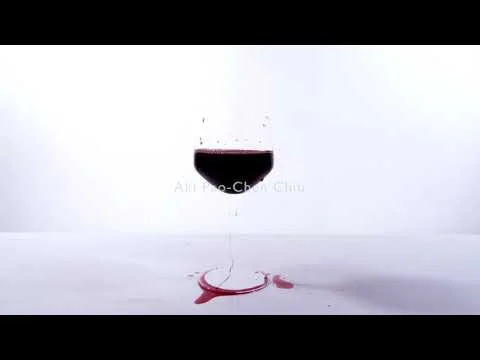 A Glass of Wine - watermark
