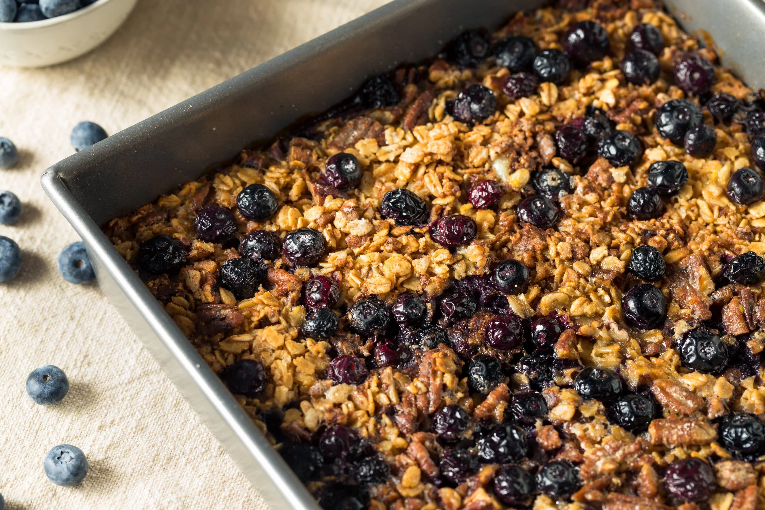 Healthy Recipe: Blueberry Baked Oatmeal