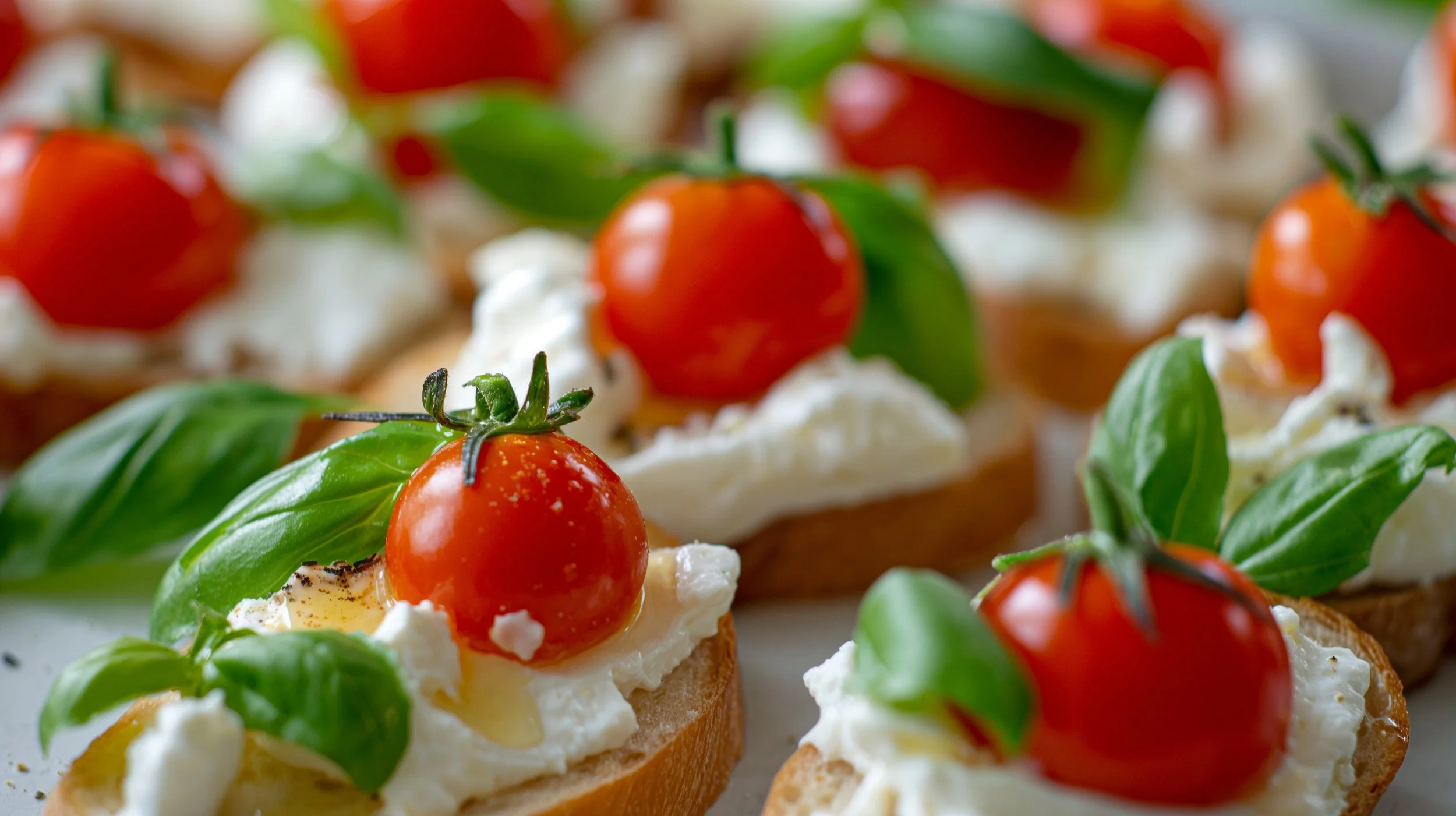 Healthy Recipe: Garlic Burrata Bruschetta