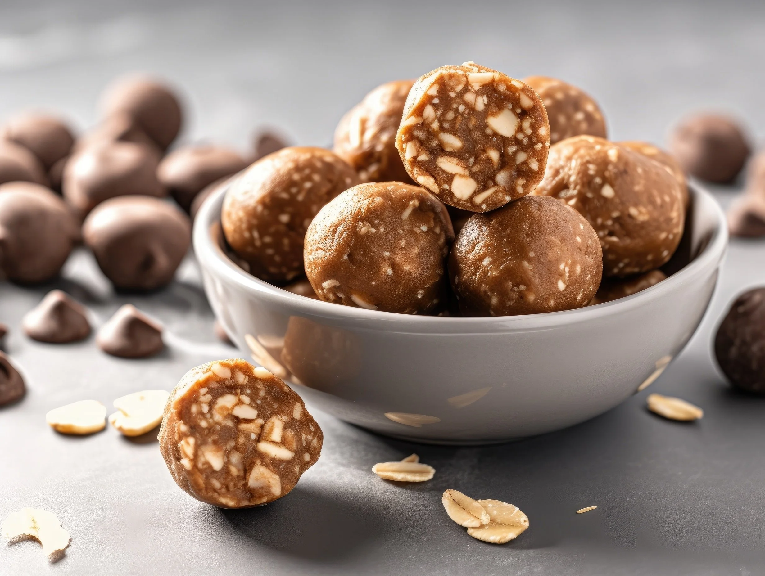 Healthy Recipe: Almond Butter Oat Balls
