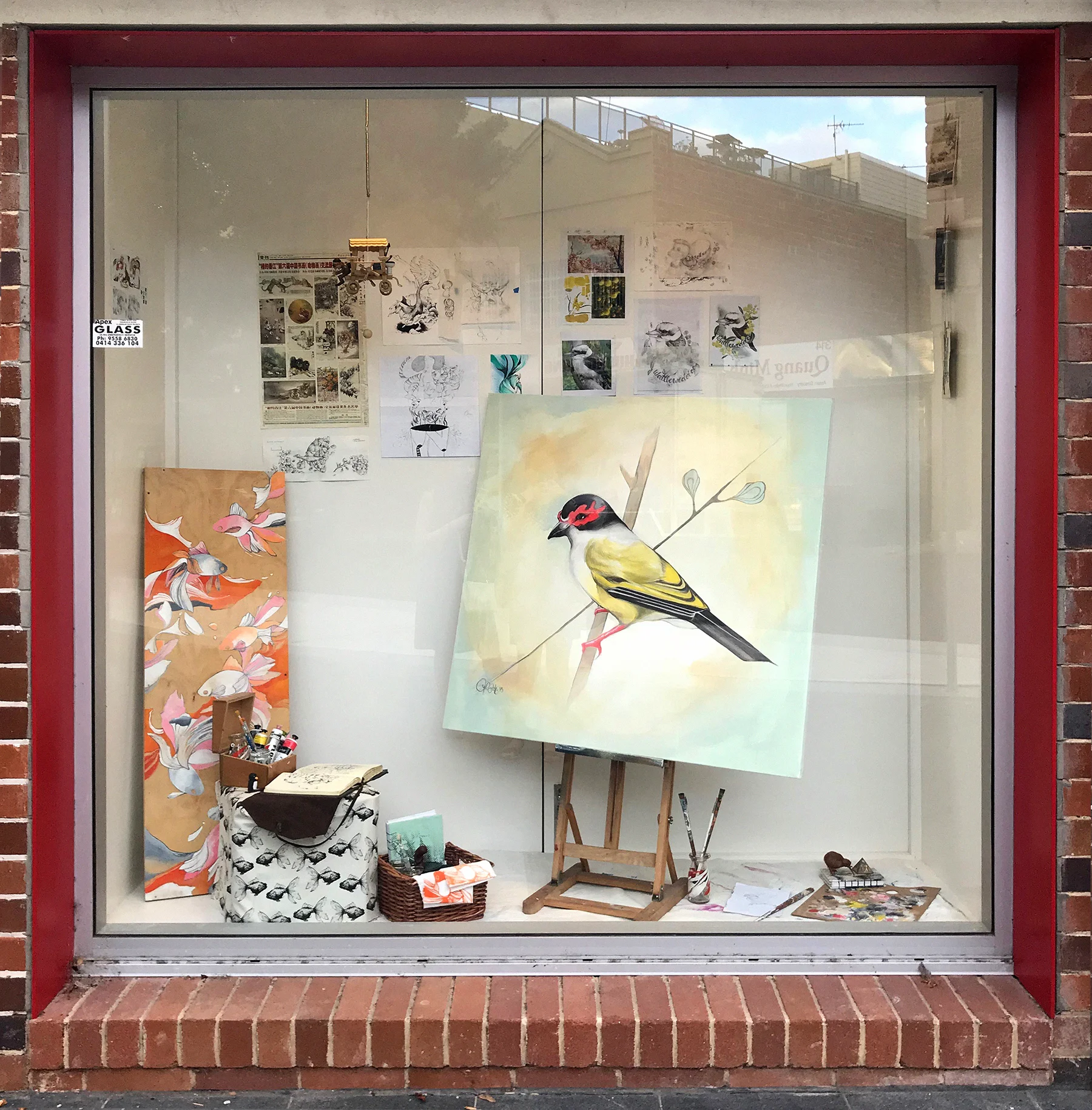 A snippet into my studio space…