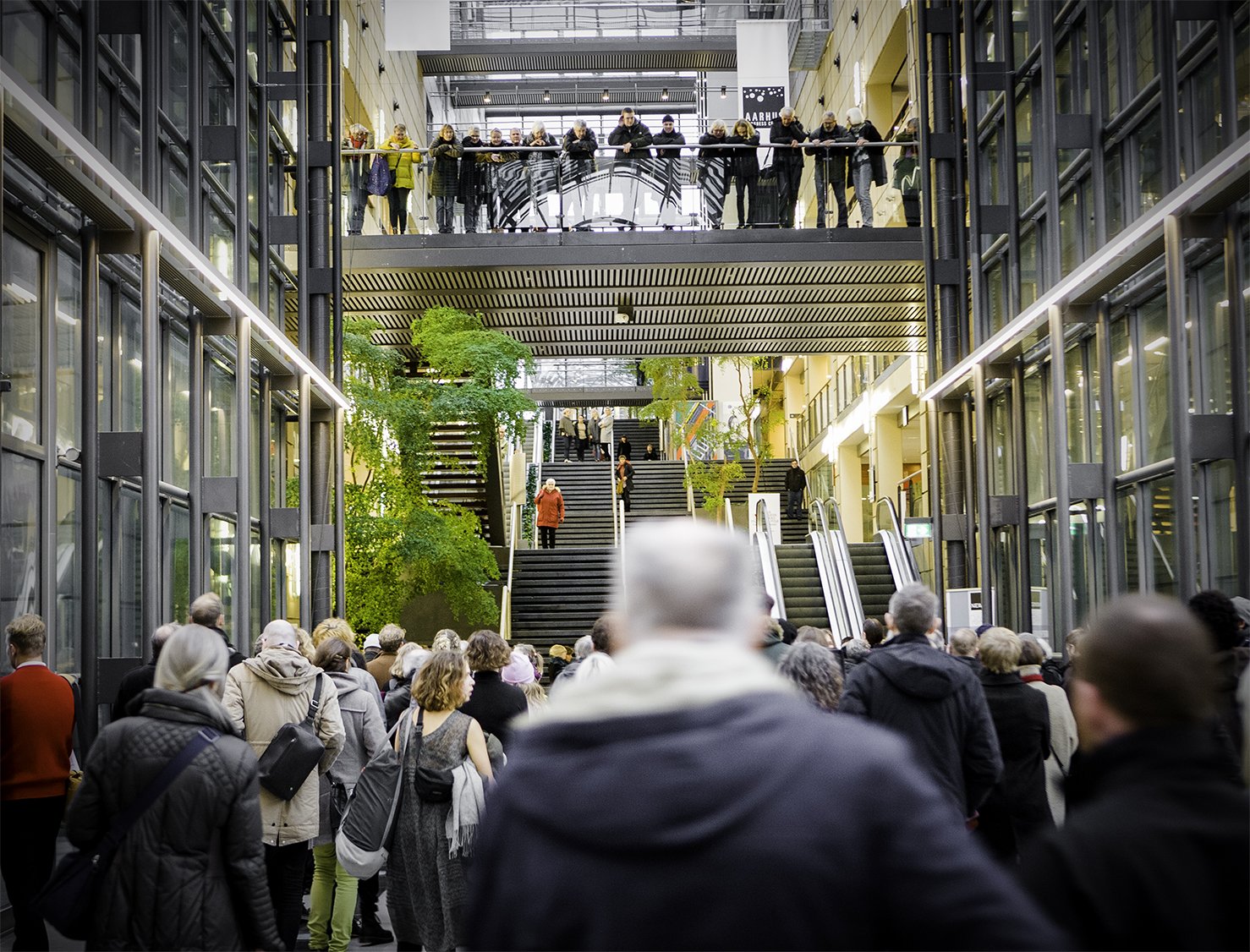 Concert for a Space and Time, a site-specific concert for choir and strings in malls