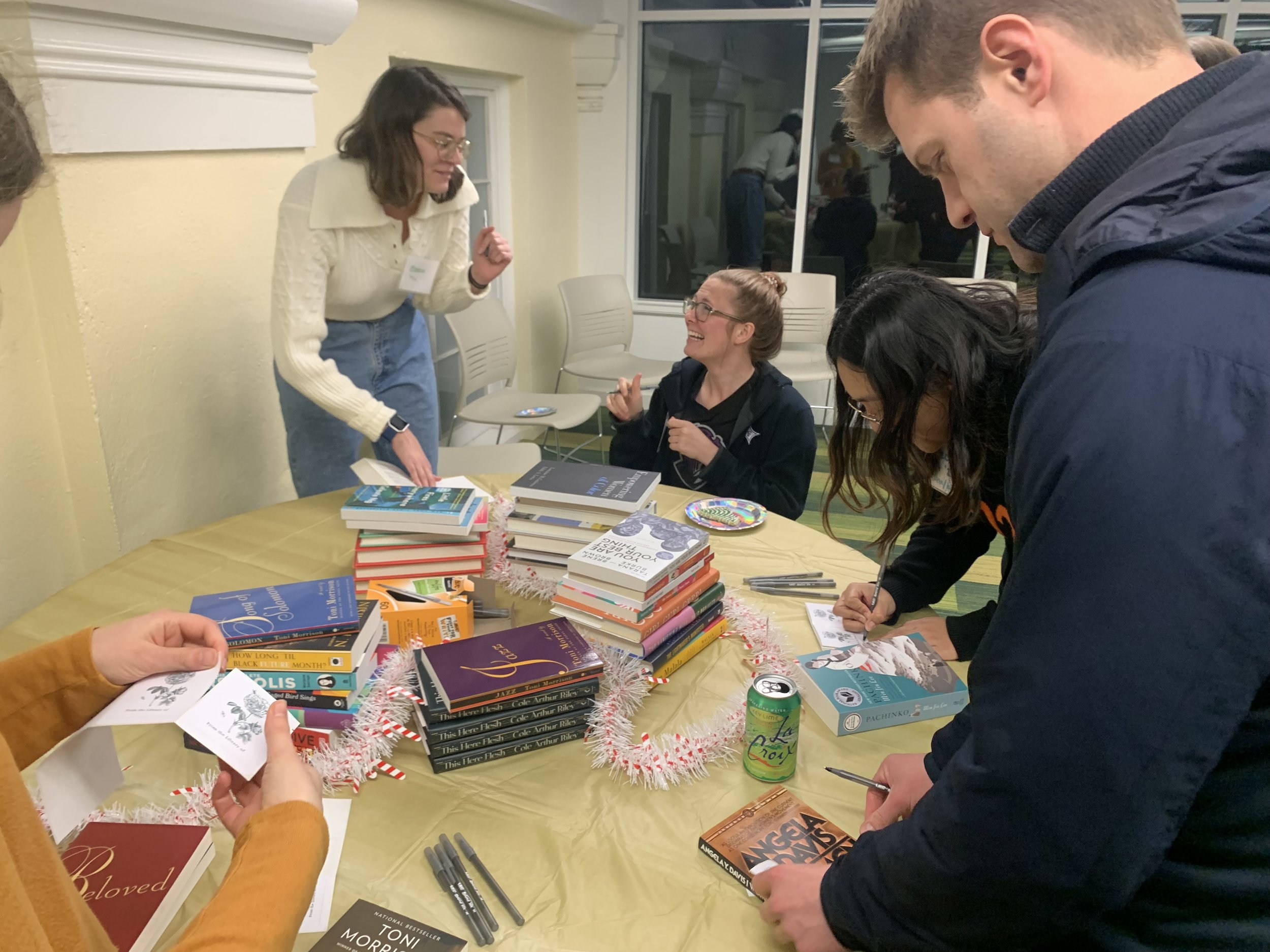 Christmas Party Book Drive