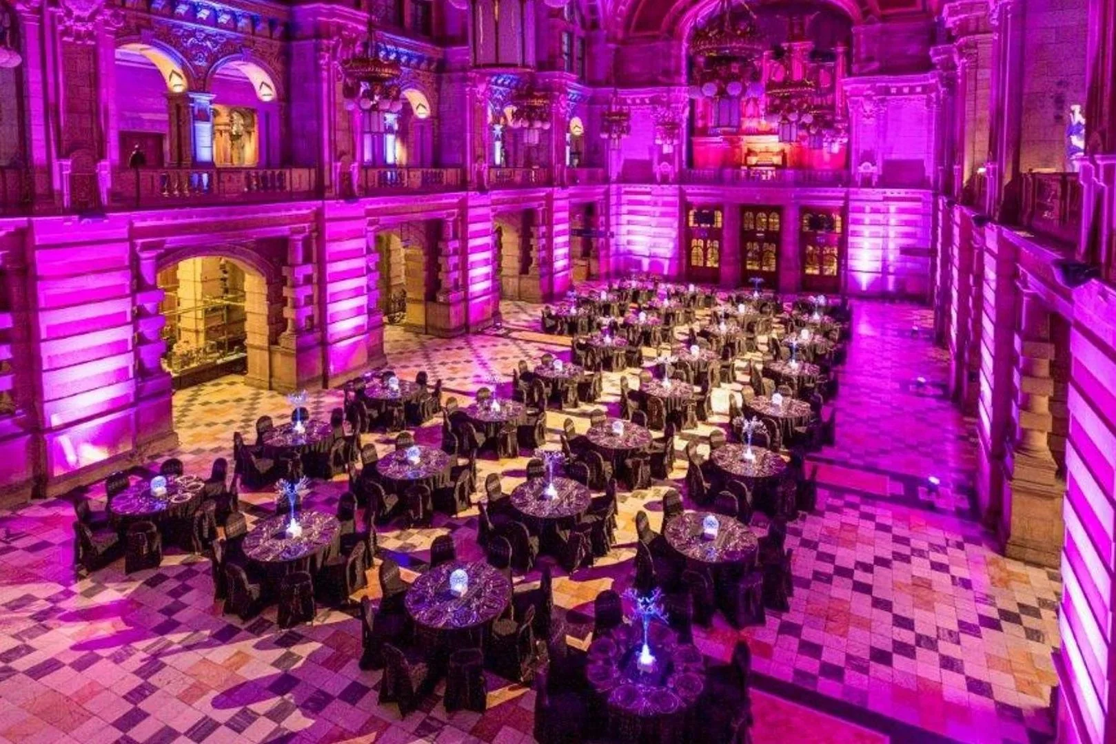 Kelvingrove Art Gallery and Museum Glasgow event venue with iconic main hall