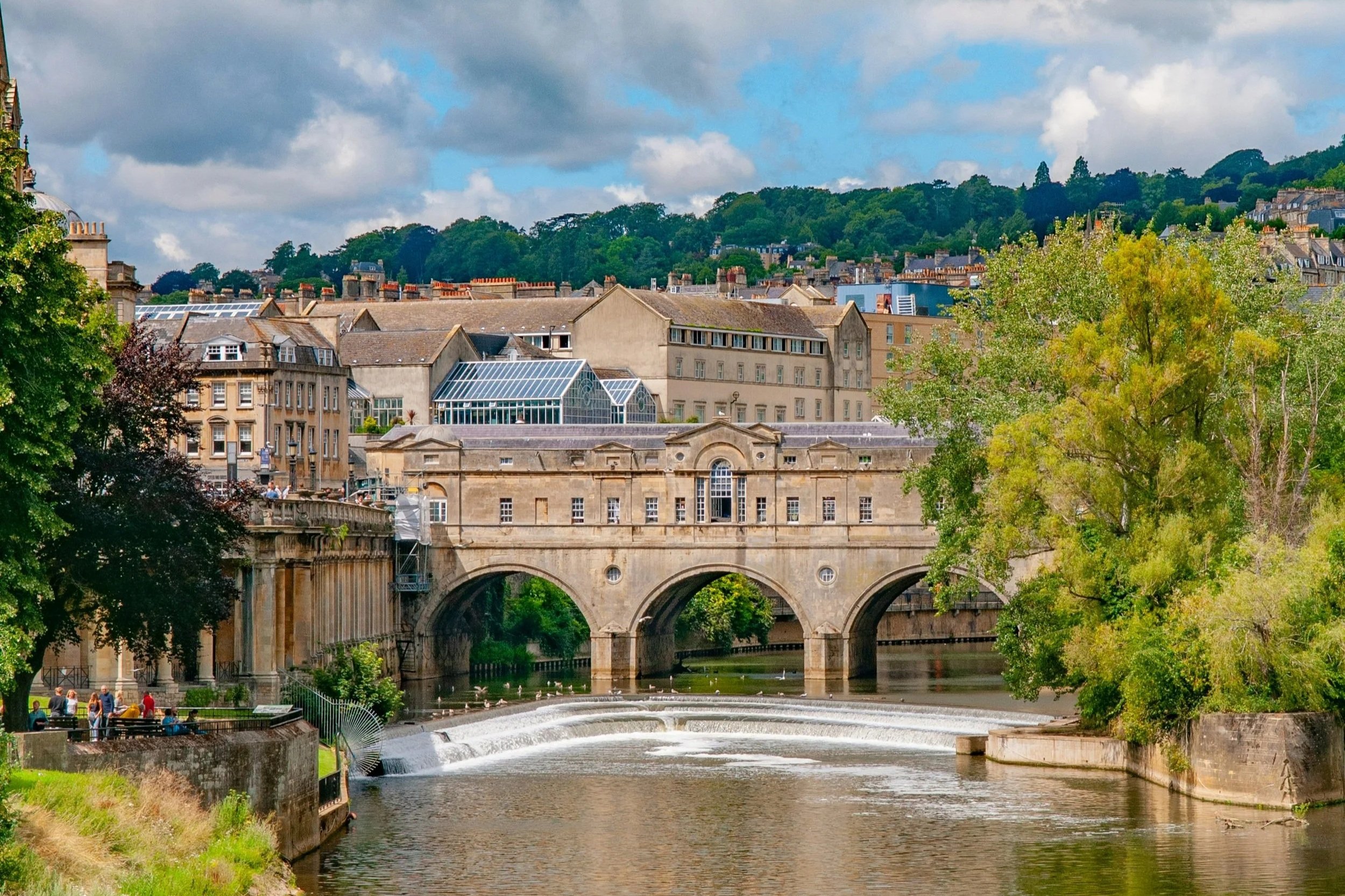 Pulteney Weir in Bath