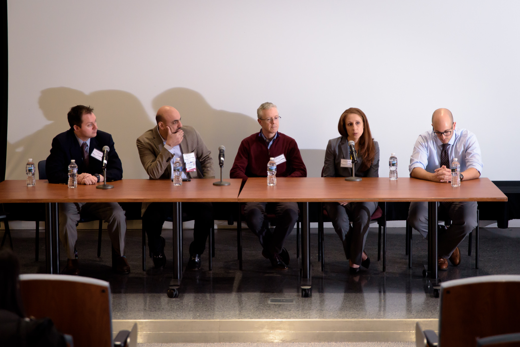 Q&A Panelists (left to right): Dr. John Cardella, Dr. Saher Sabri, Dr. Robert Liddell, Dr. Theresa Caridi, Dr. Marco Ertreo