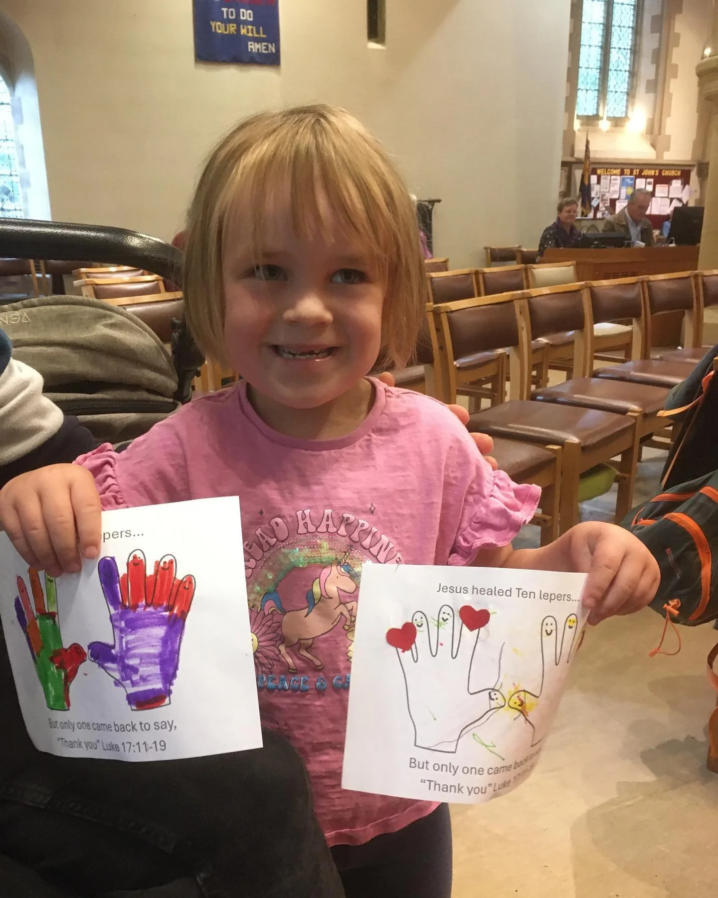 Isabella &amp; Arthur&rsquo;s lovely work today!