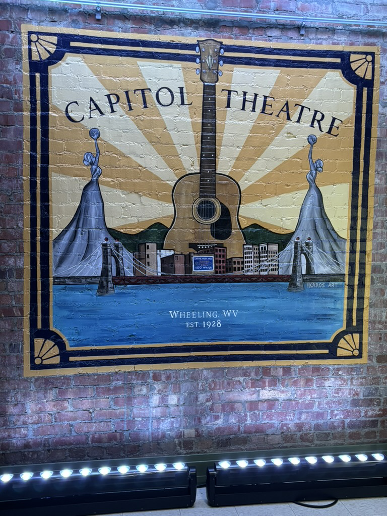 Wheeling Capitol Theatre Mural