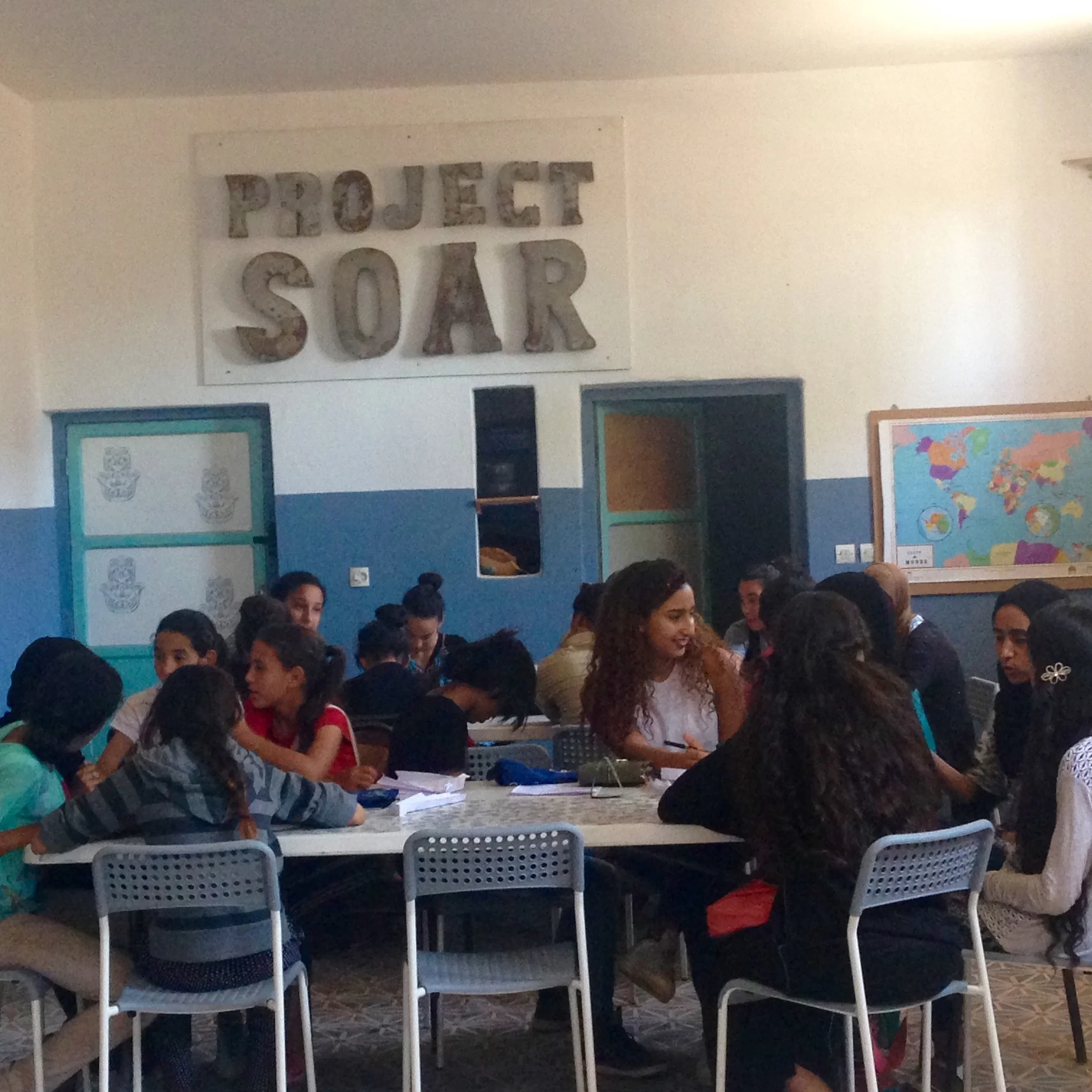 Classroom at Project SOAR
