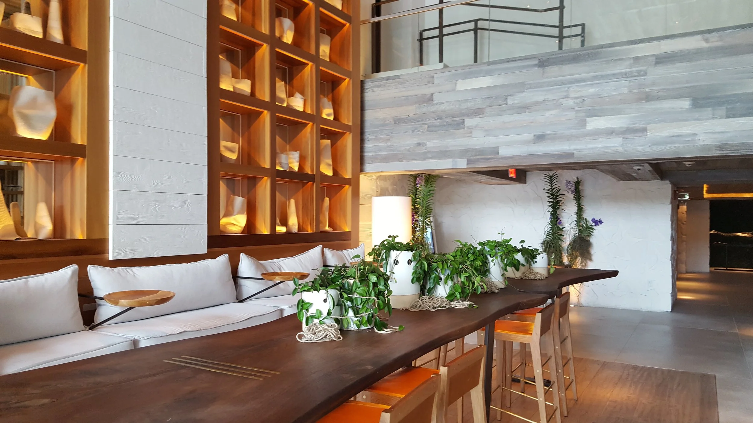 Such coziness in this area off the lobby bar