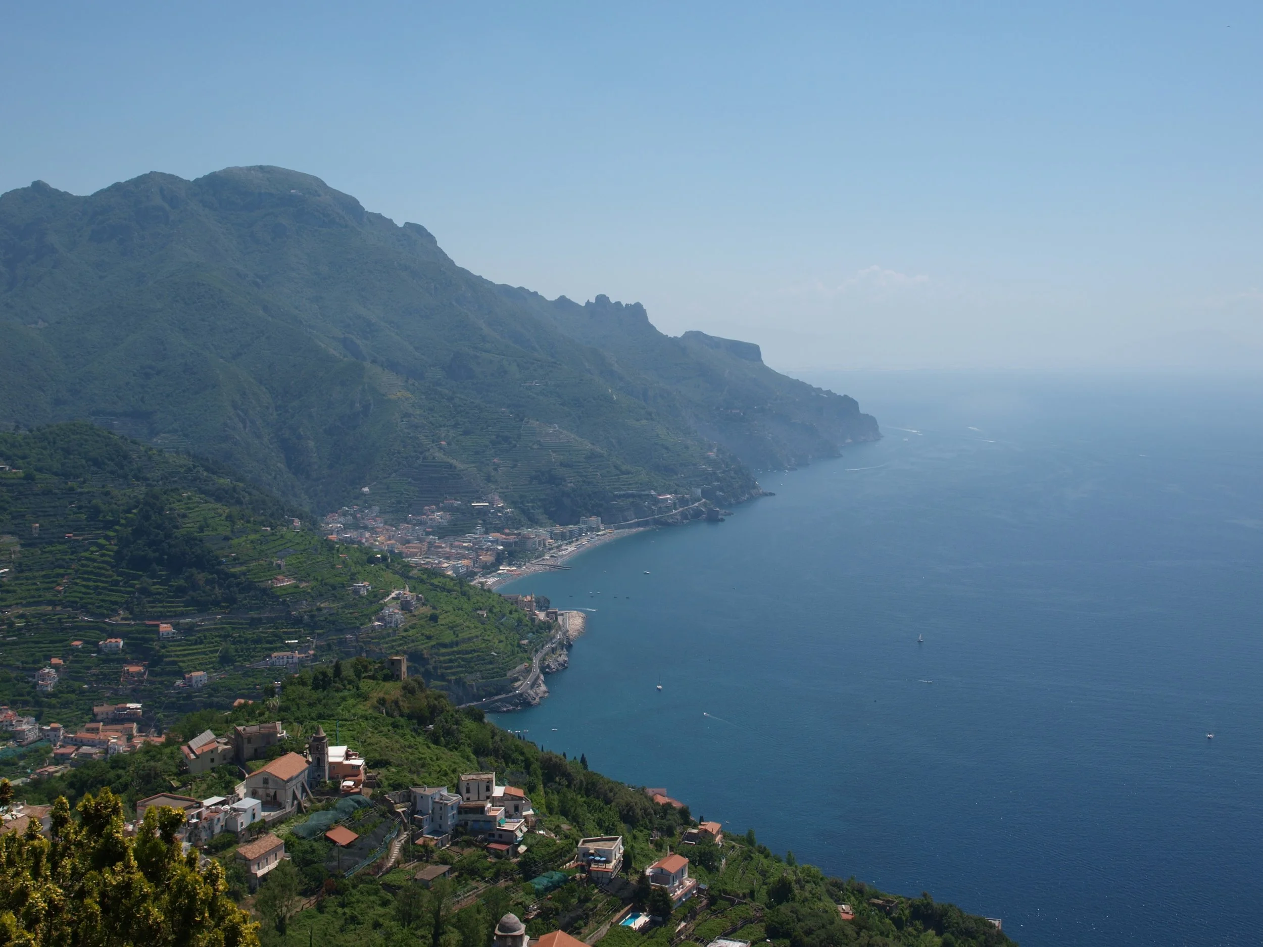 No shortage of gorgeous views from the Amalfi Coast