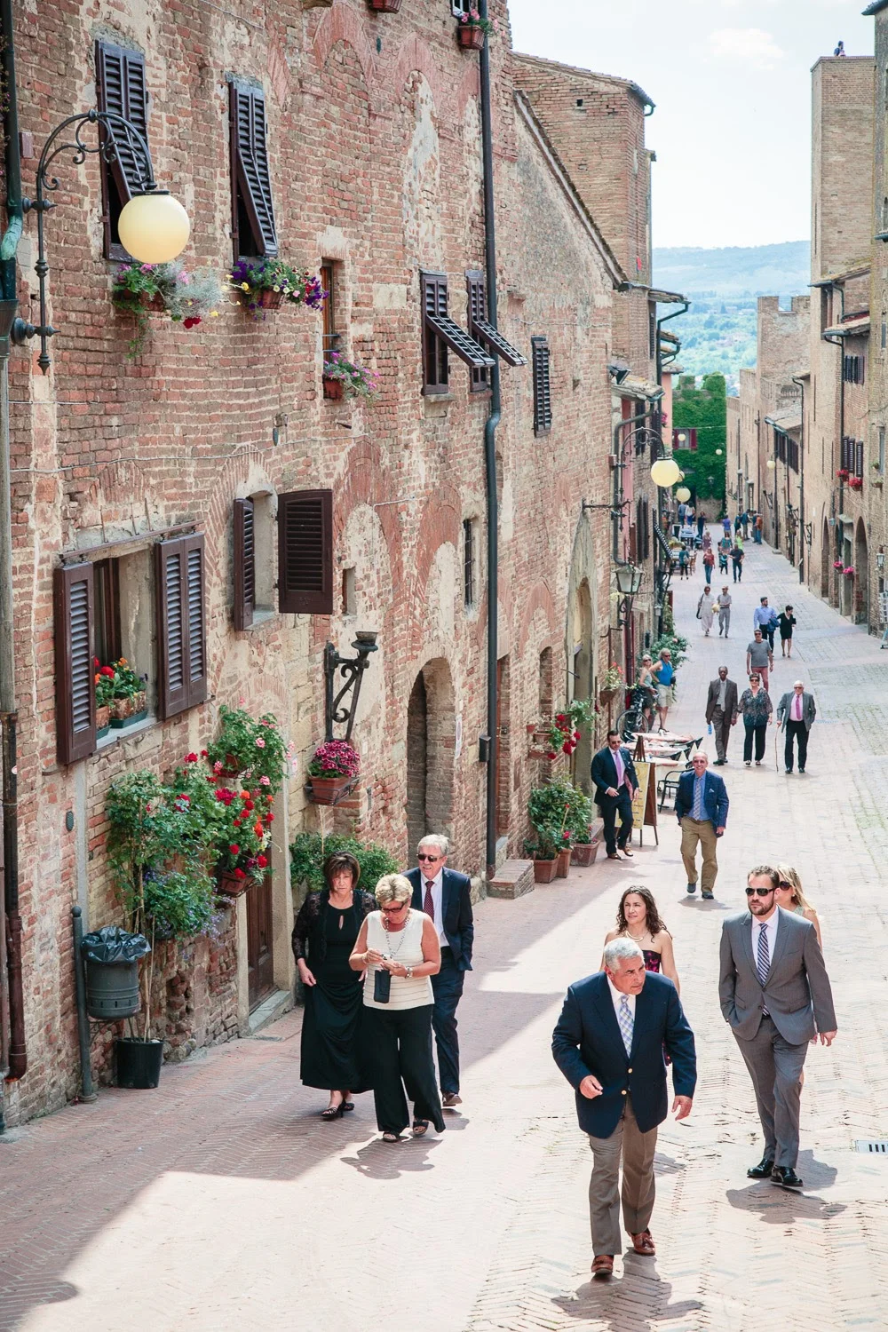 The quaint town of Certaldo Alto