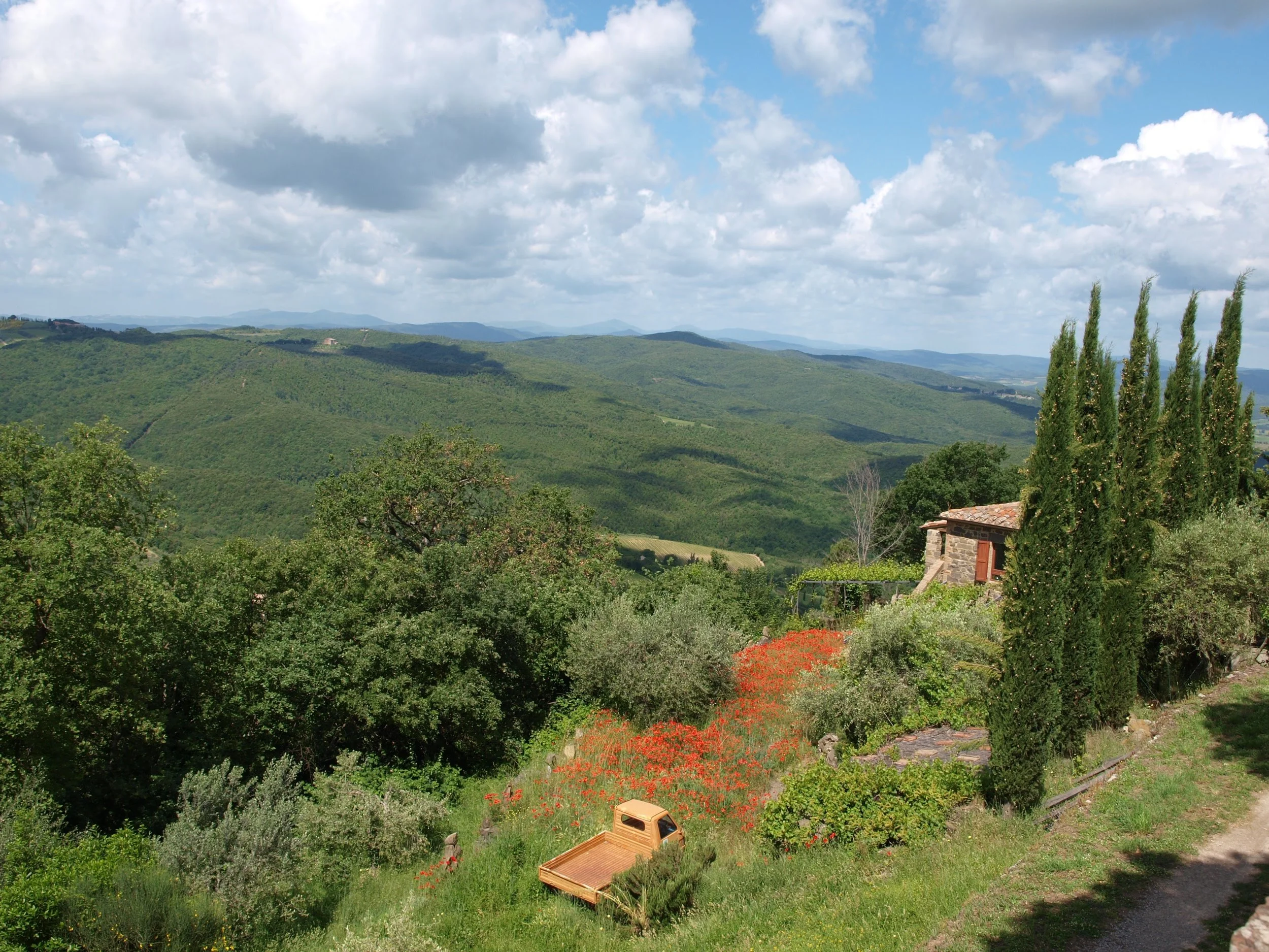 A beautiful view from Montalcino