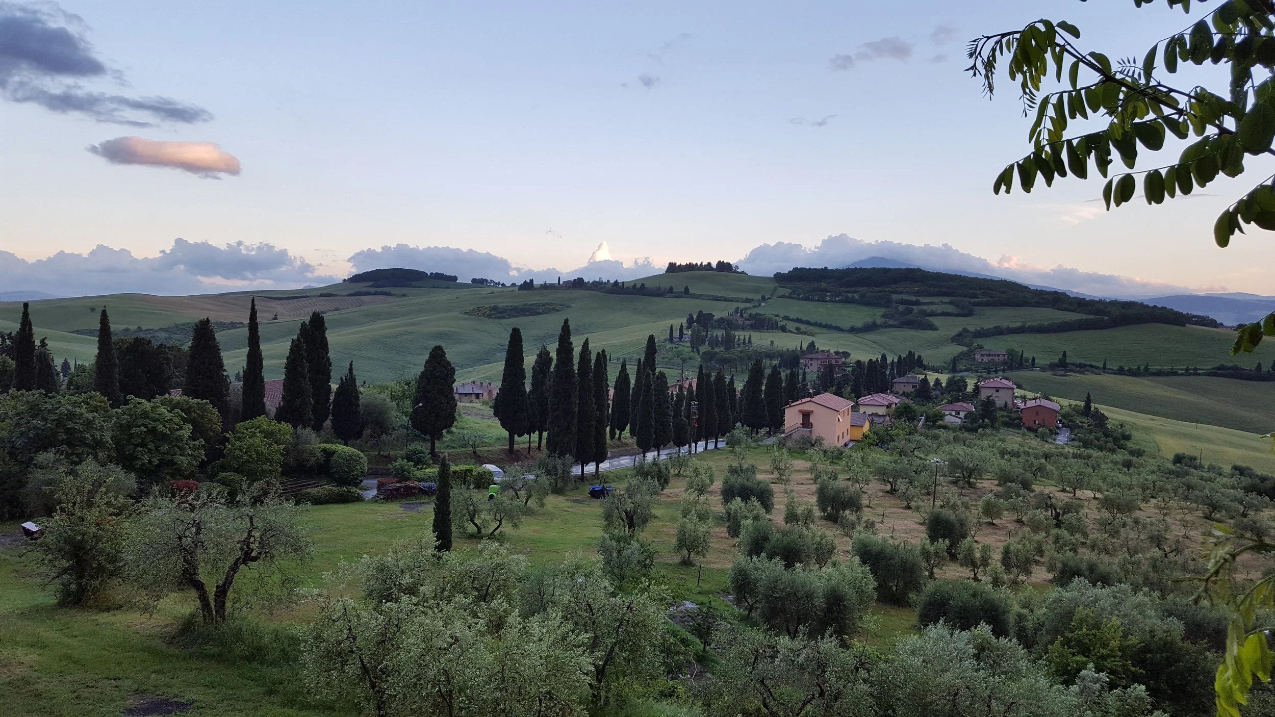 The breathtaking view from Monticchiello