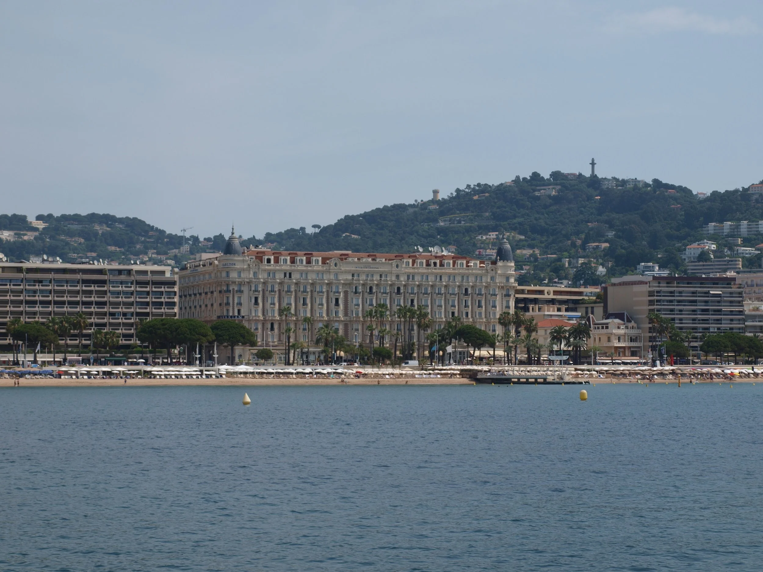 Cannes, and the historical Carlton hotel