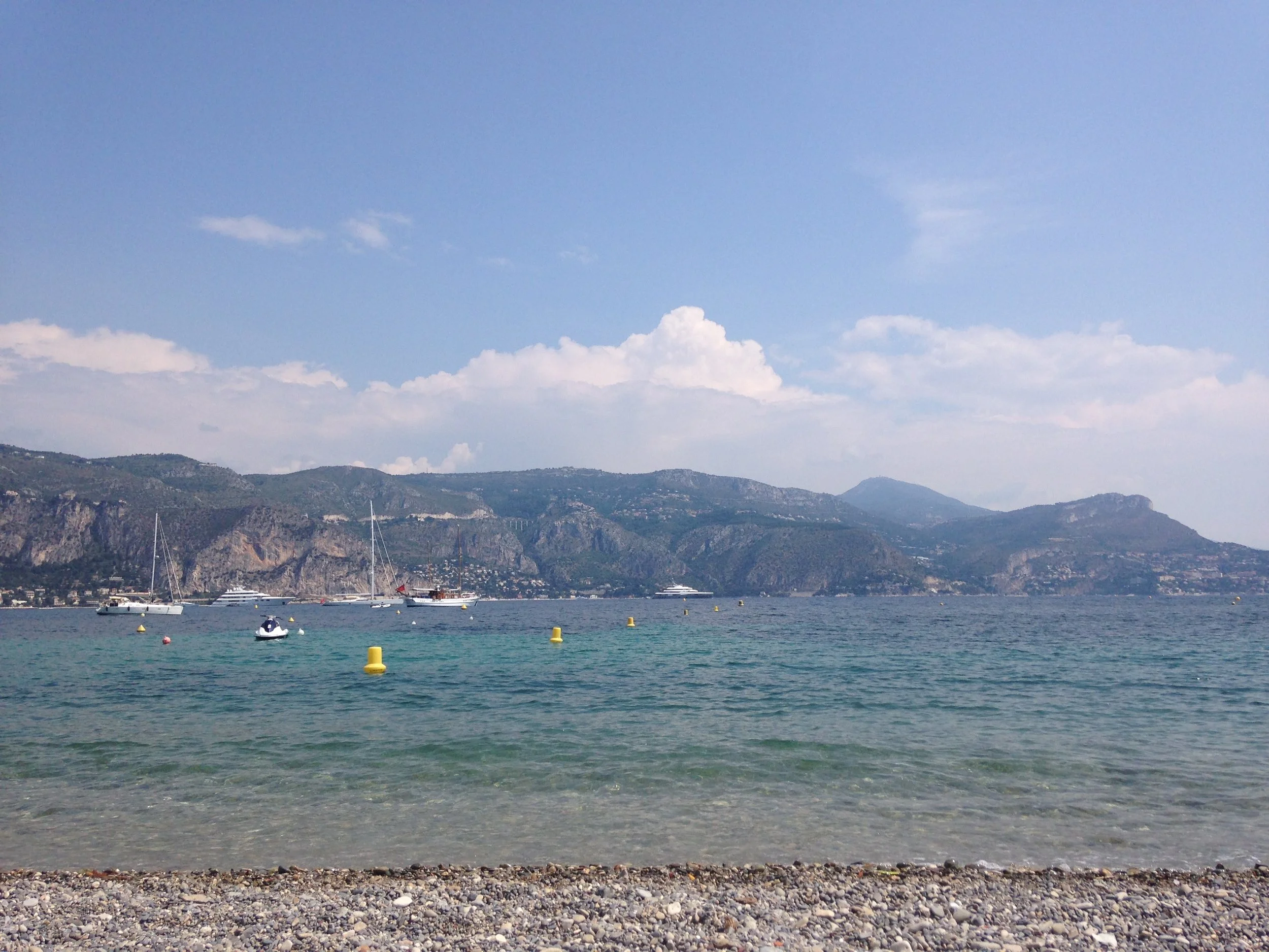 a beach in Saint-Jean-Cap-Ferrat