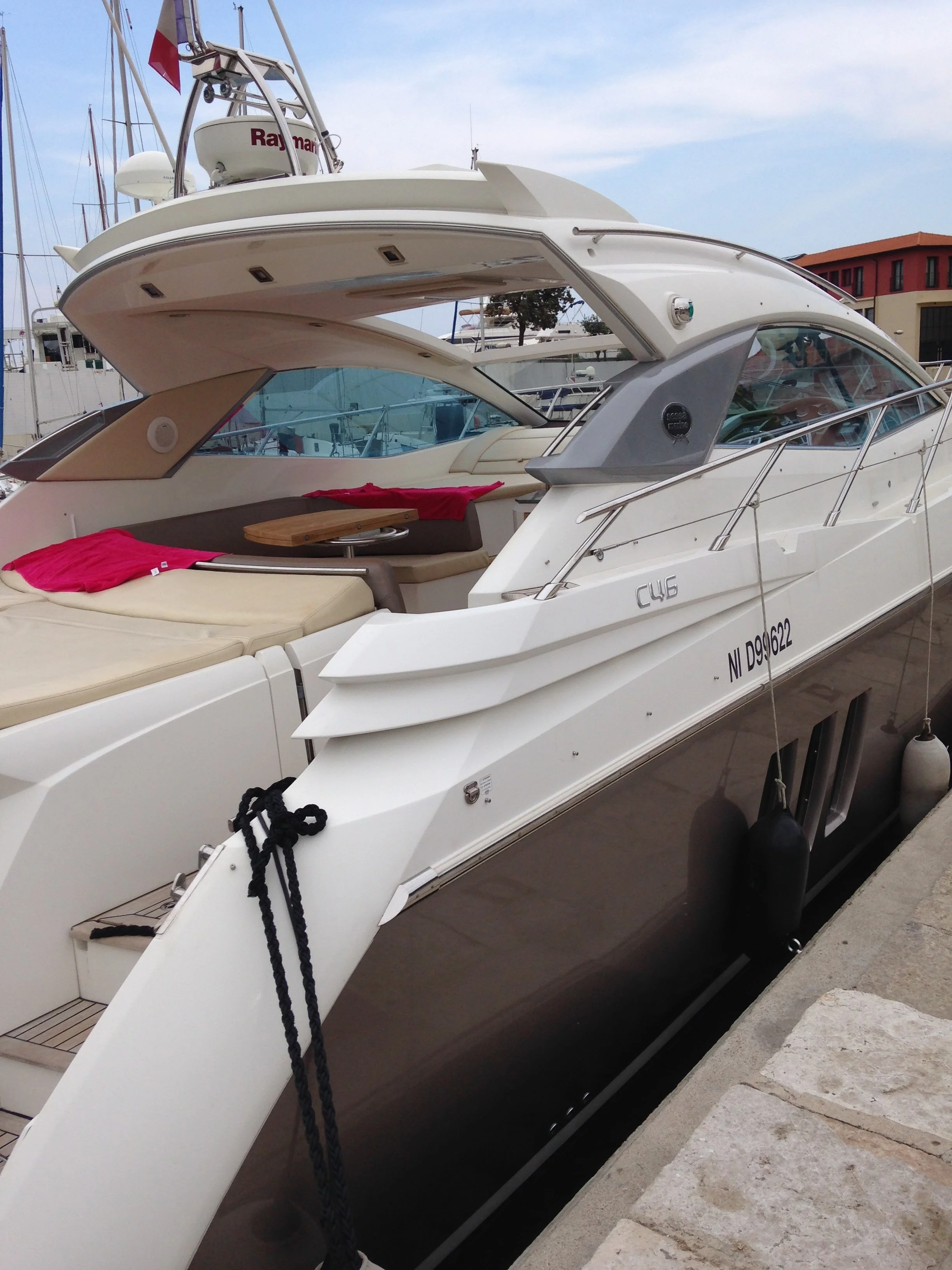 A 46-ft Sessa with Captain