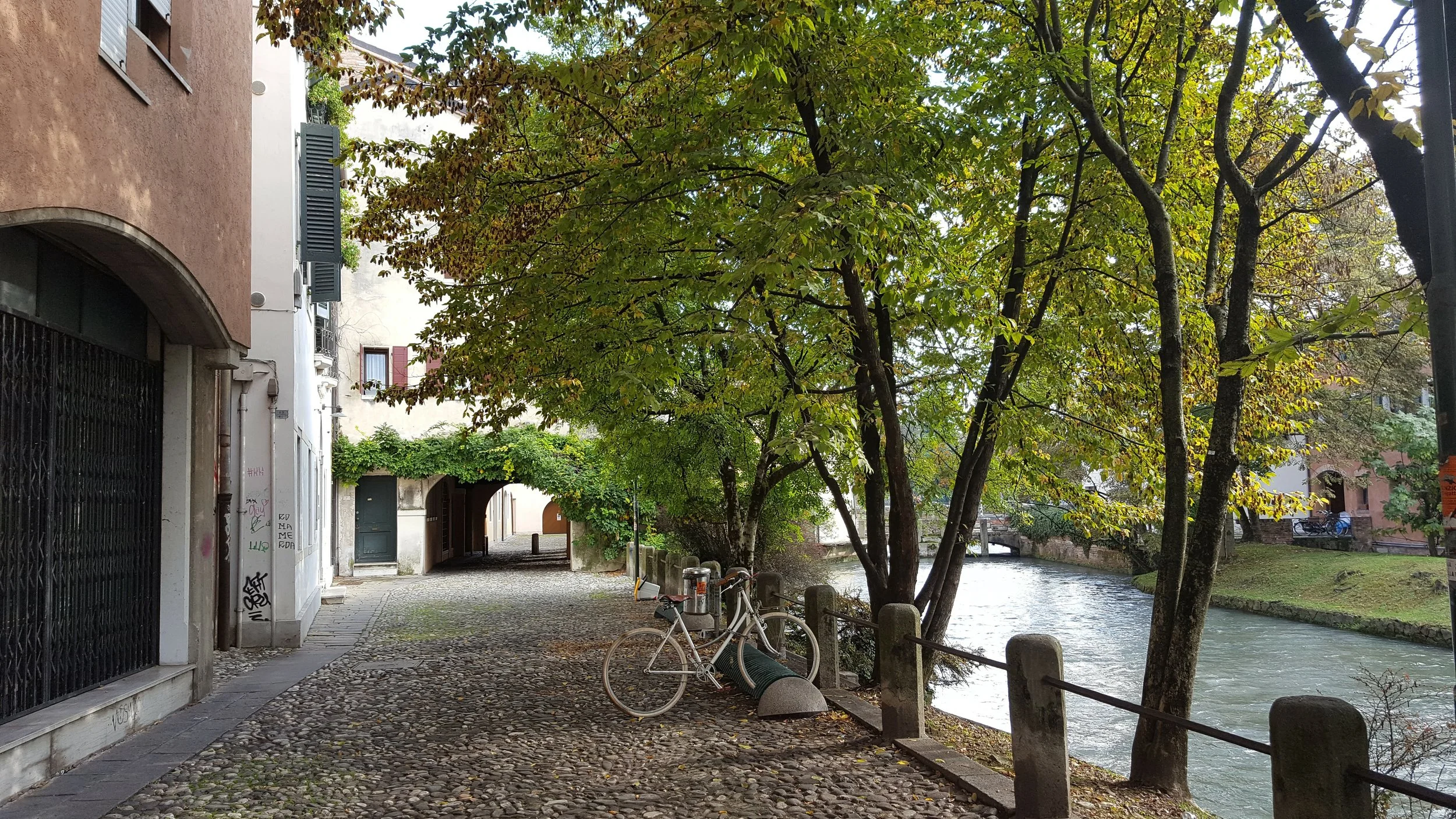 The picturesque canals of Treviso