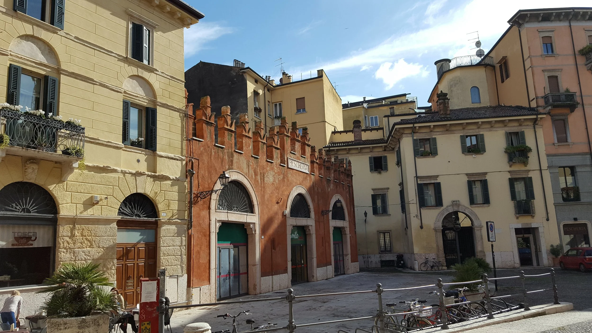 Small piazza in Verona