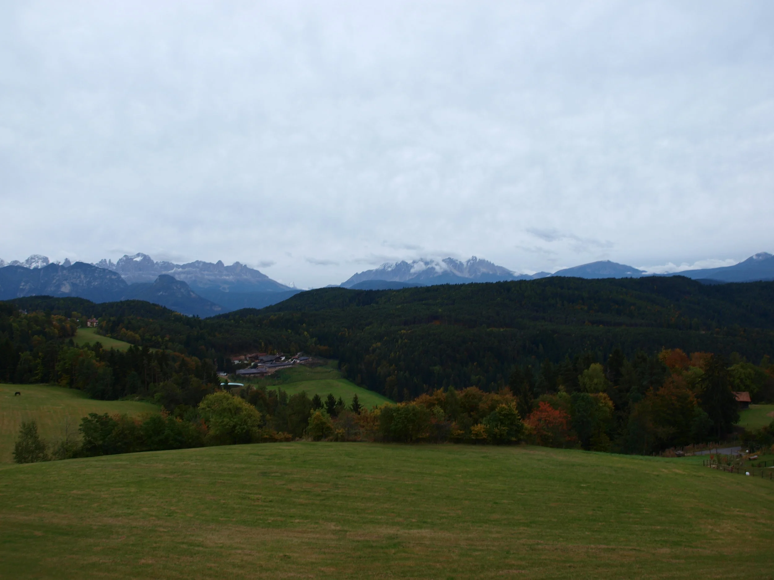 The craggy Dolomites