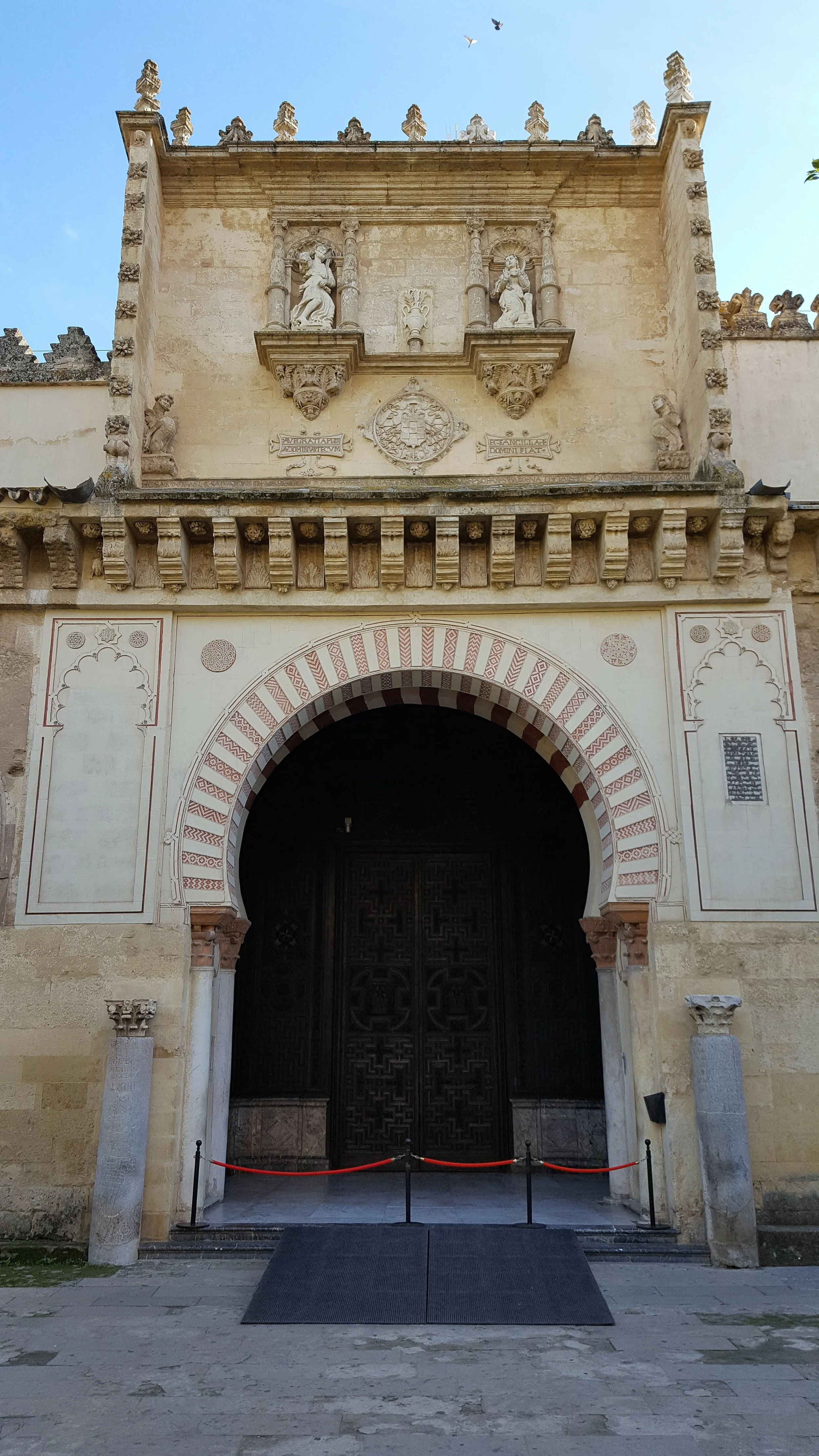 Entrance to the Mezquita in Córdoba