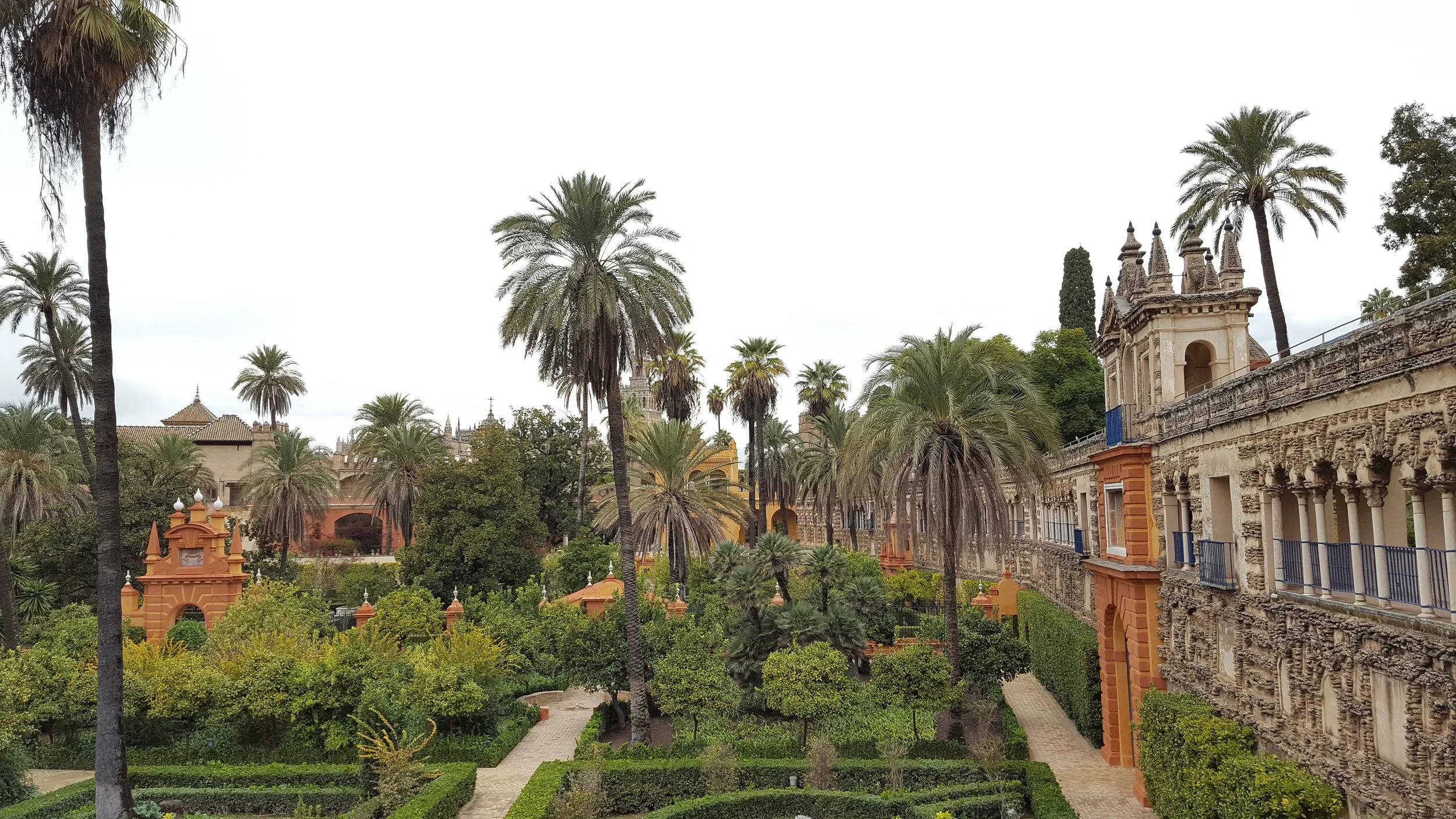 The gardens of the Alcázar