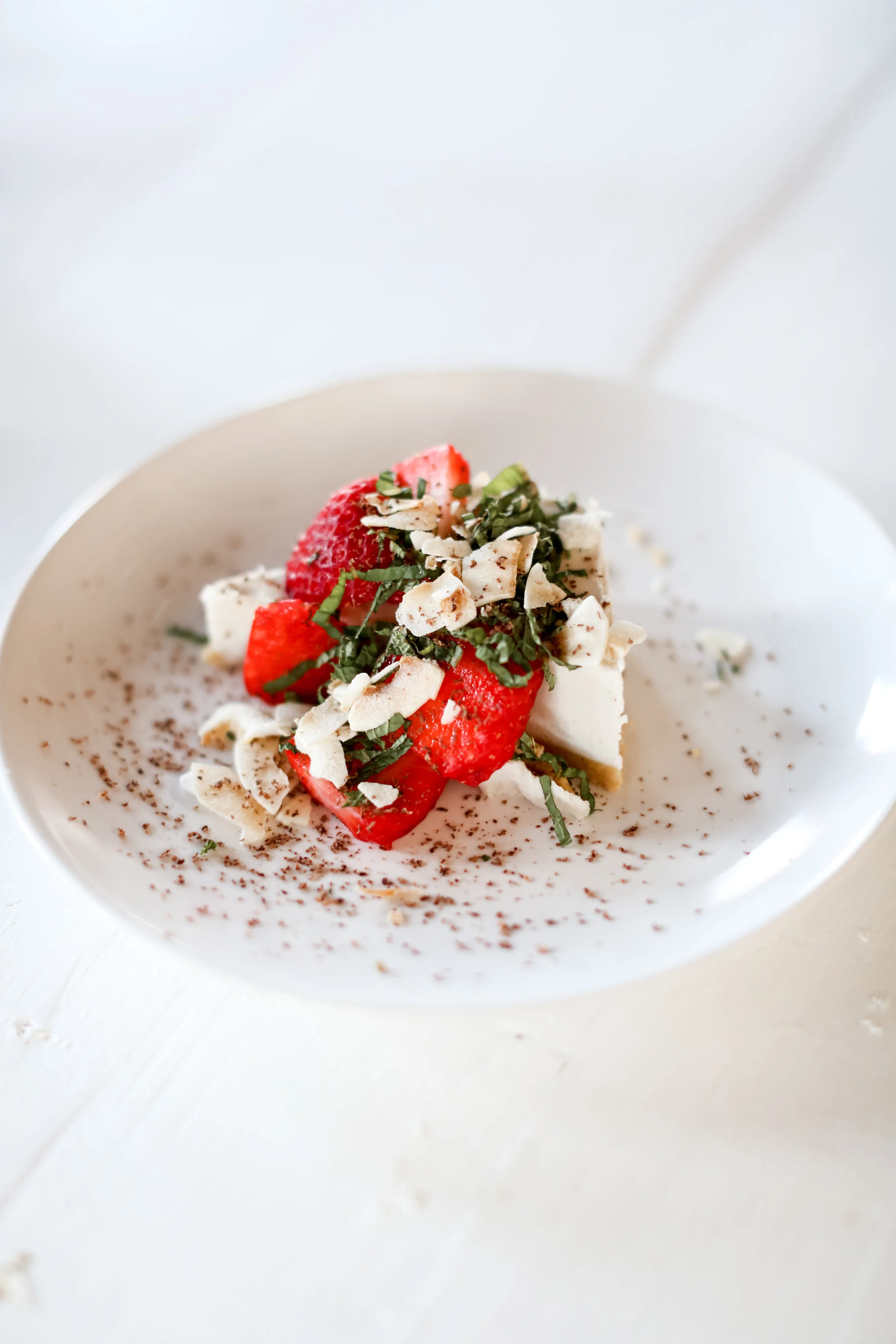 Strawberry Coconut Cream Pie