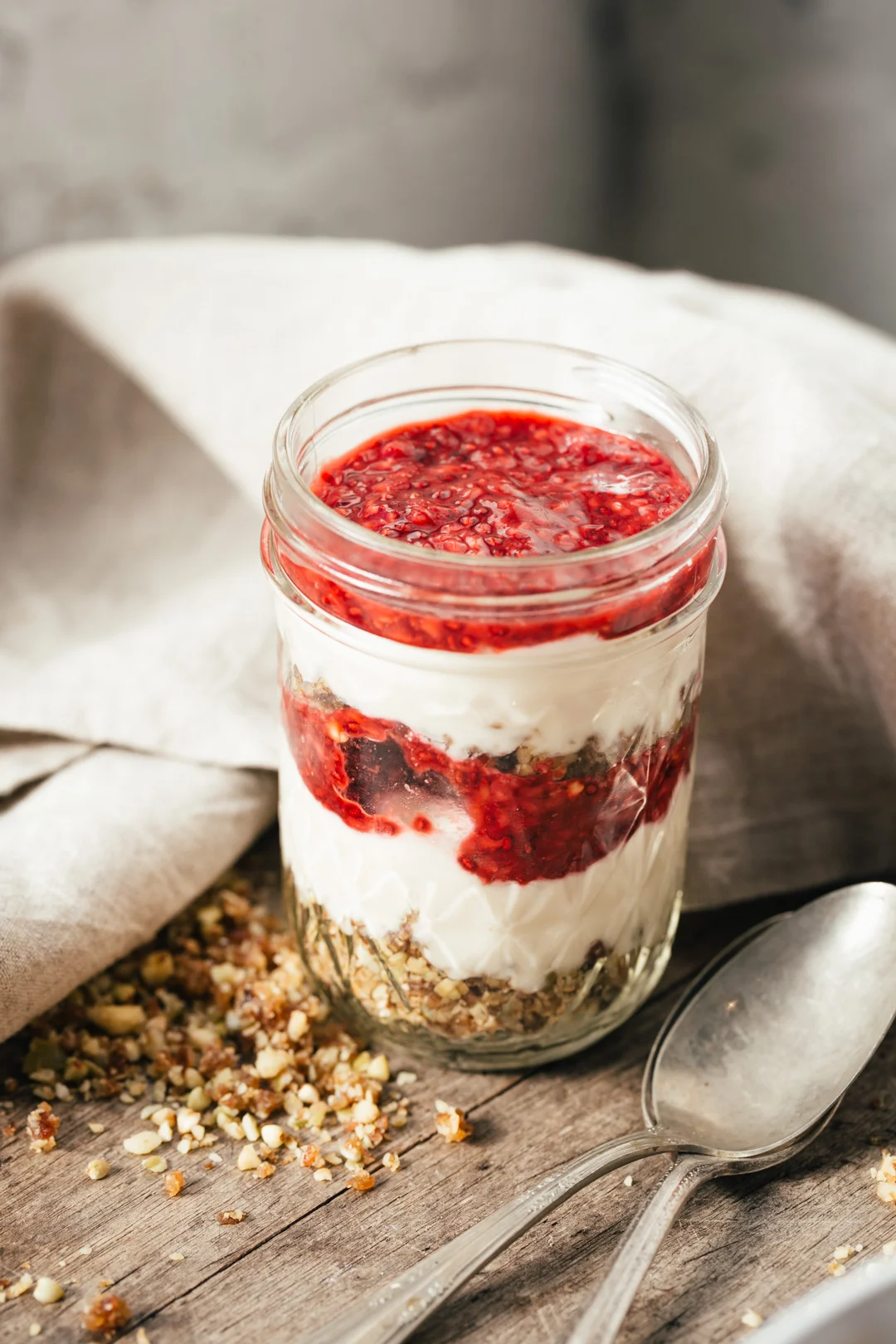 Raspberry Cheesecake Parfaits