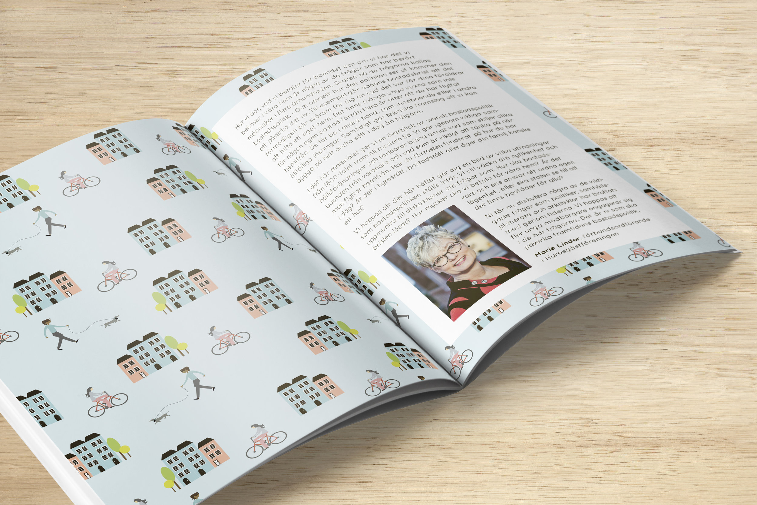 Illustration and design for Hyresgästföreningen u2014 Emma Andersen 