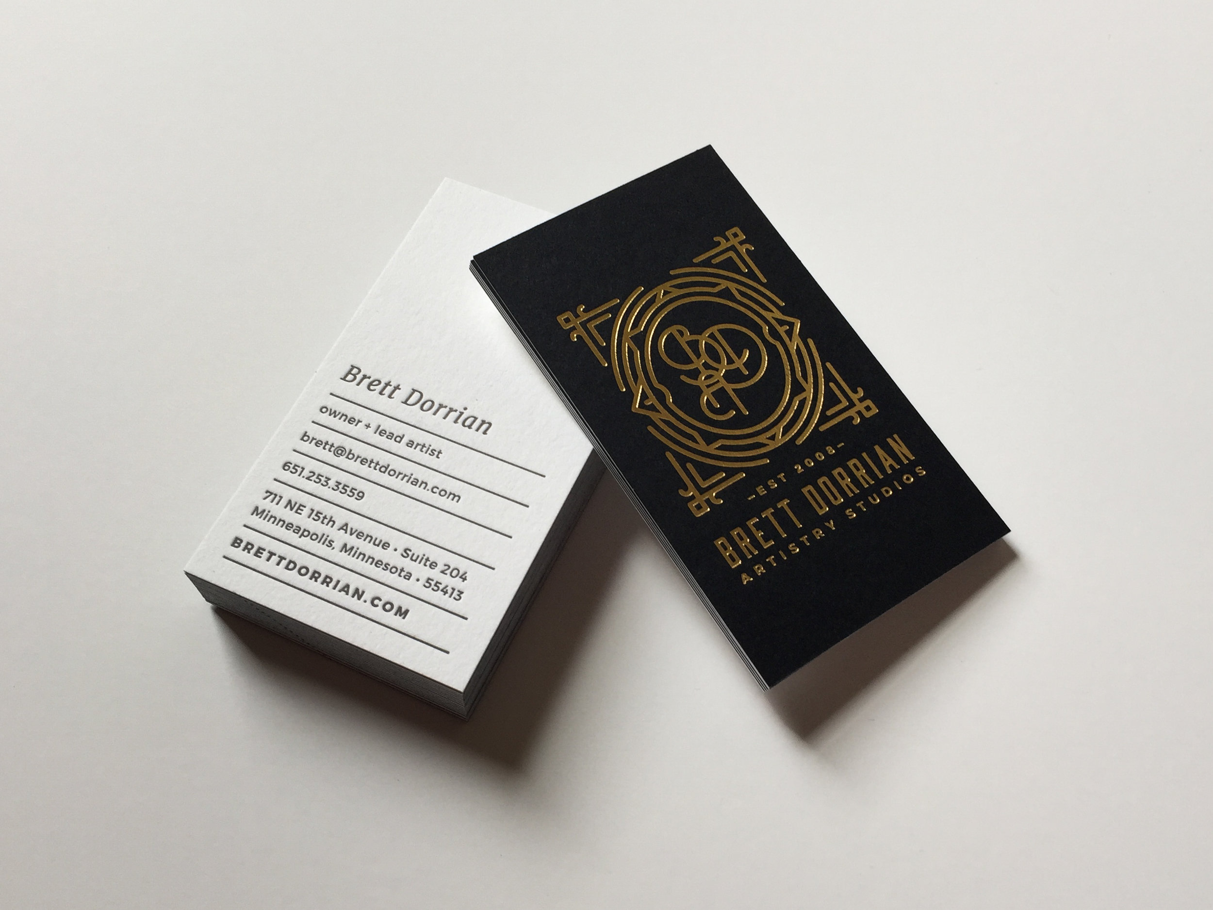 Brett Dorrian Business Cards