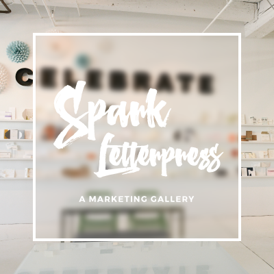 Spark Letterpress Marketing Collateral Shoot