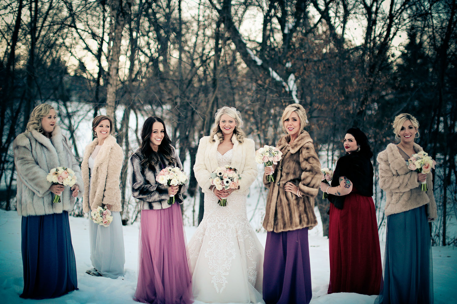 A Winter Wonderland Wedding — Brett Dorrian Artistry Studios