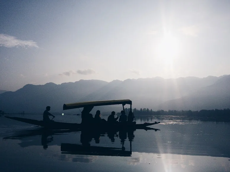 They have their hearts on their oars, the forgotten Kashmir lies under the Dal. - Lines by Varun Pande, an actor, a poet and everything more. 