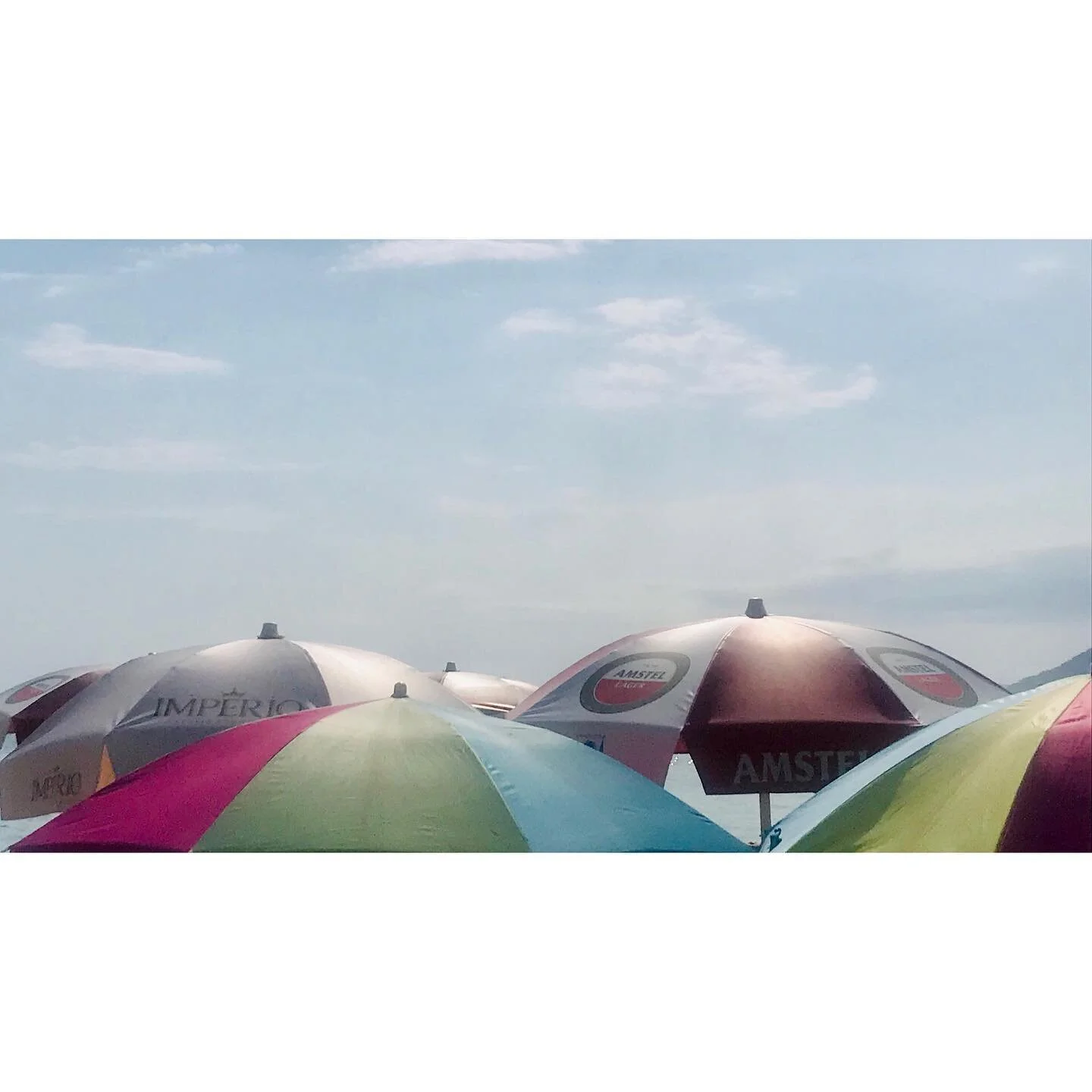 Back in Brazil. Mainly for family plus a bit of photography. It&rsquo;s been raining for days but today is boiling, insanely boiling.
.
.
.
.
#umbrella #beachview #heat #instagood #instadaily #brazil #pa&uacute;ba #praia #praiadopauba