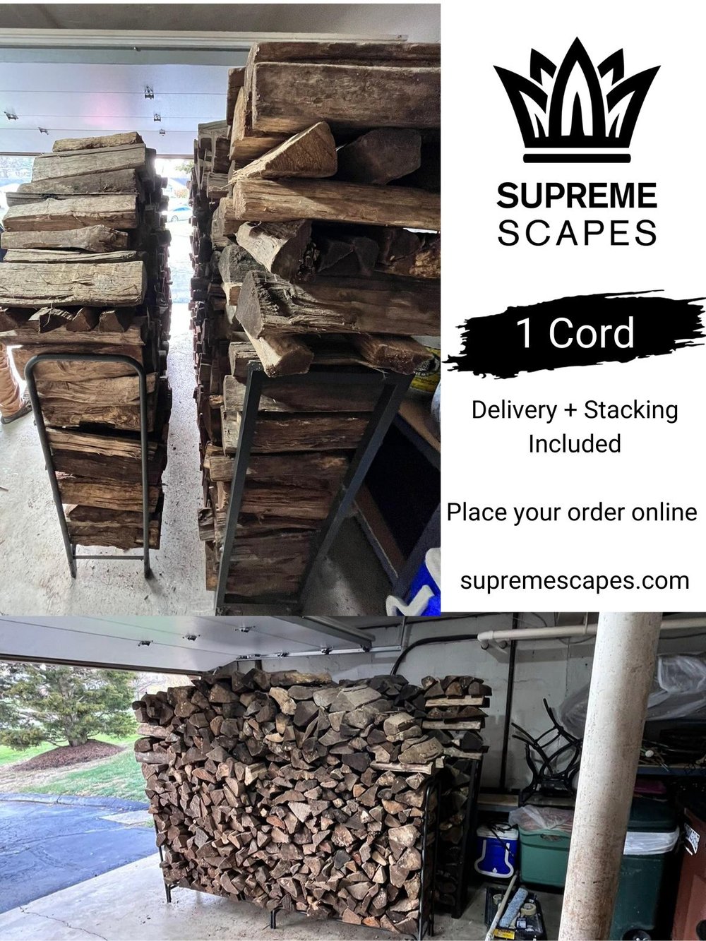 FIREWOOD BY THE CORD