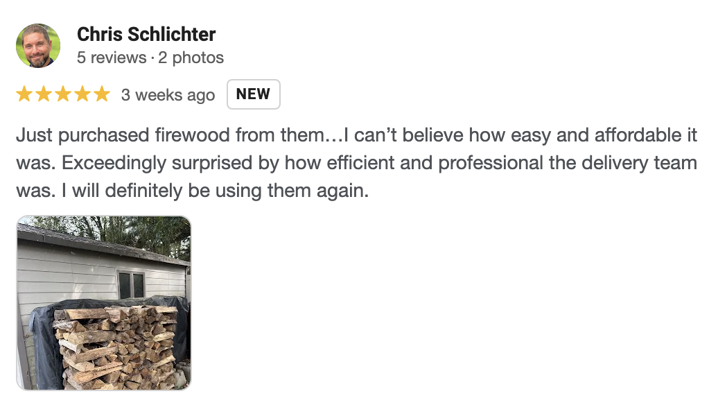 firewood delivery google review.png