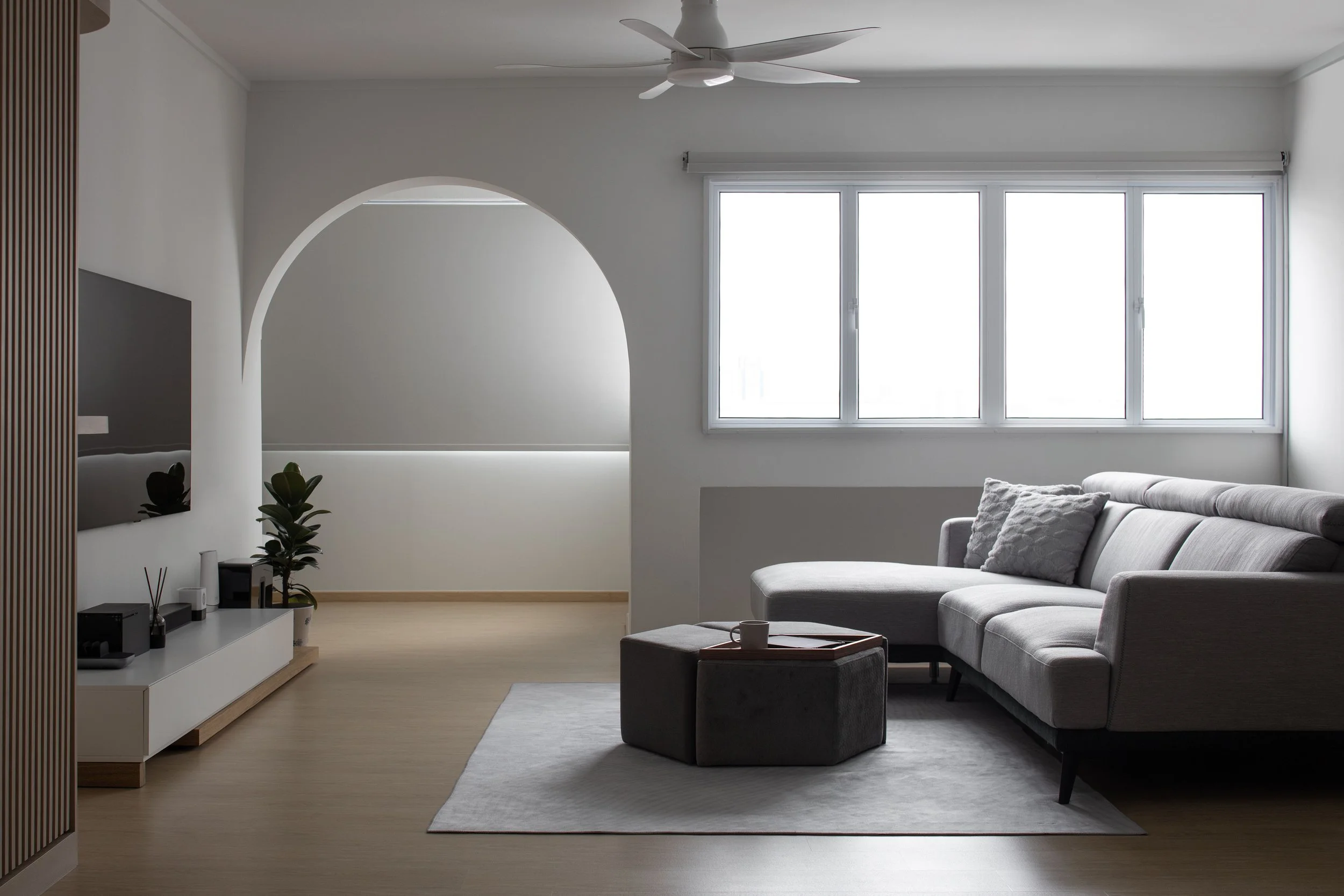 4 Room HDB BTO Living Room Design: Stylish and Practical Ideas ...