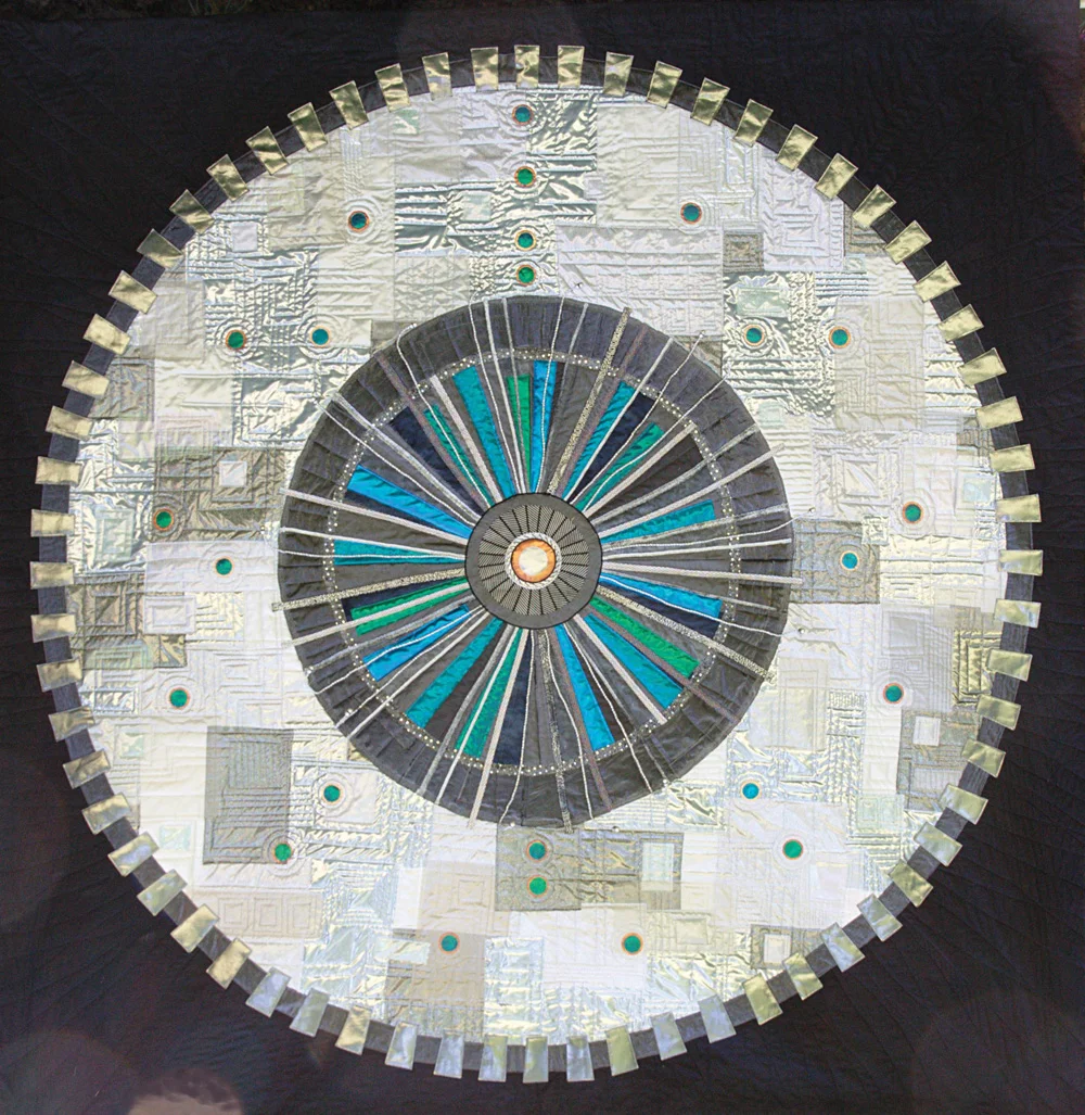 Atomic April 2011 Size: 200 cm square.