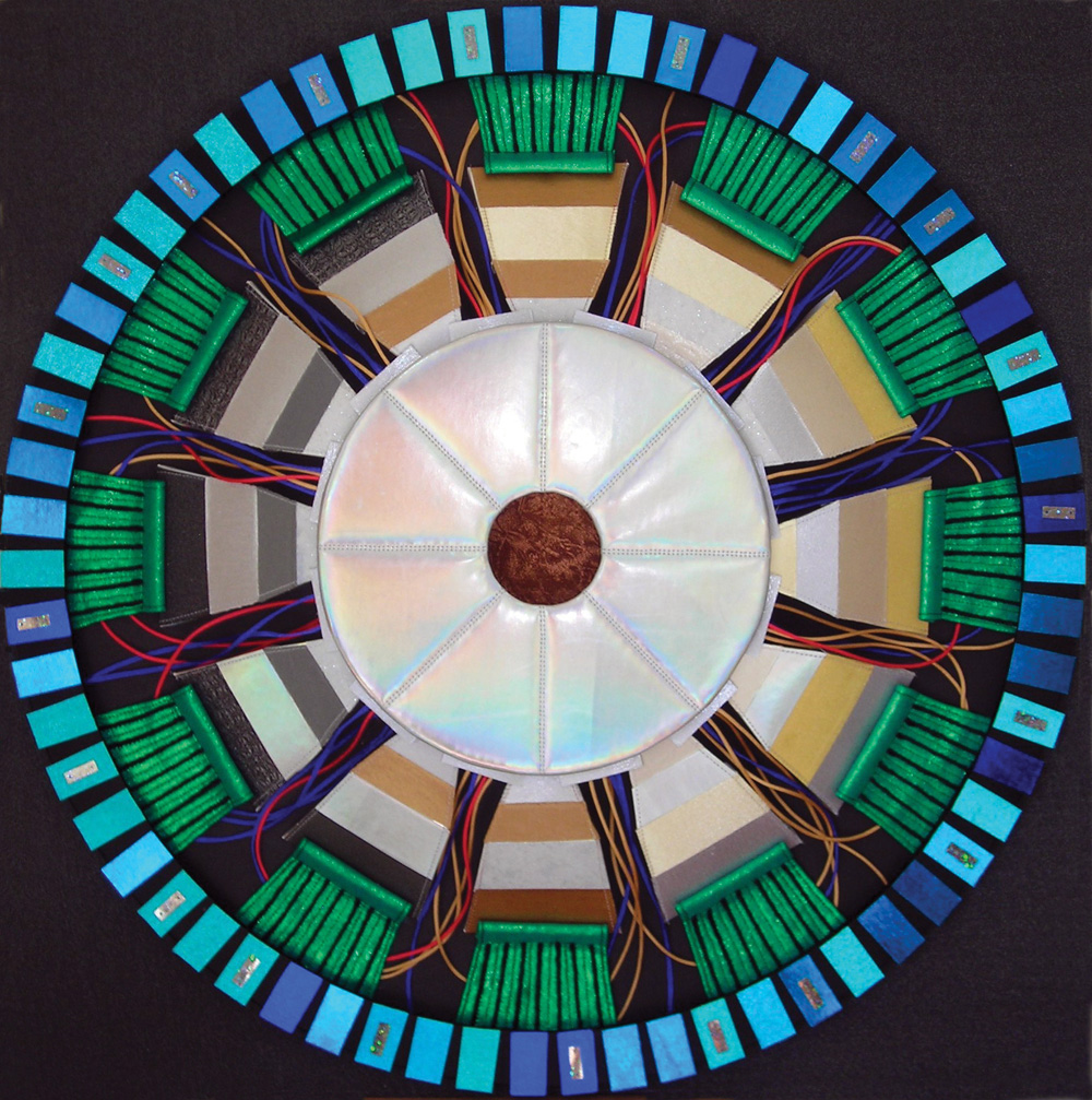 Hadron4 2009 Size: 60 cm square.