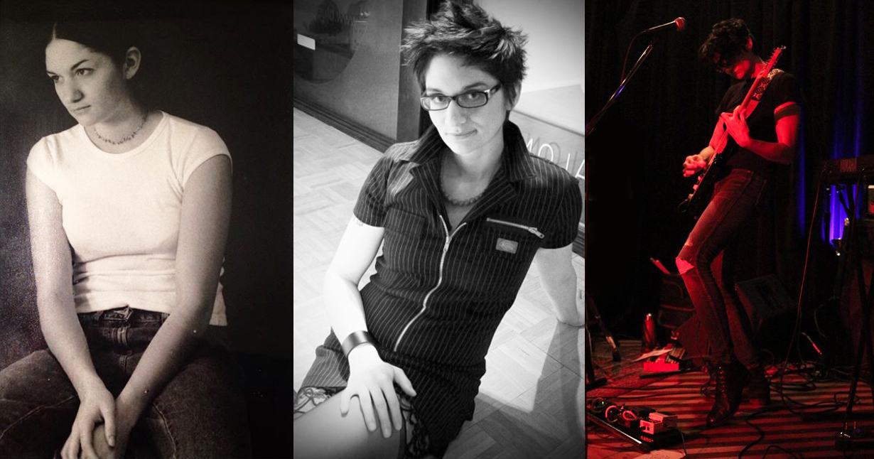 The author circa 1998, 2008, 2018