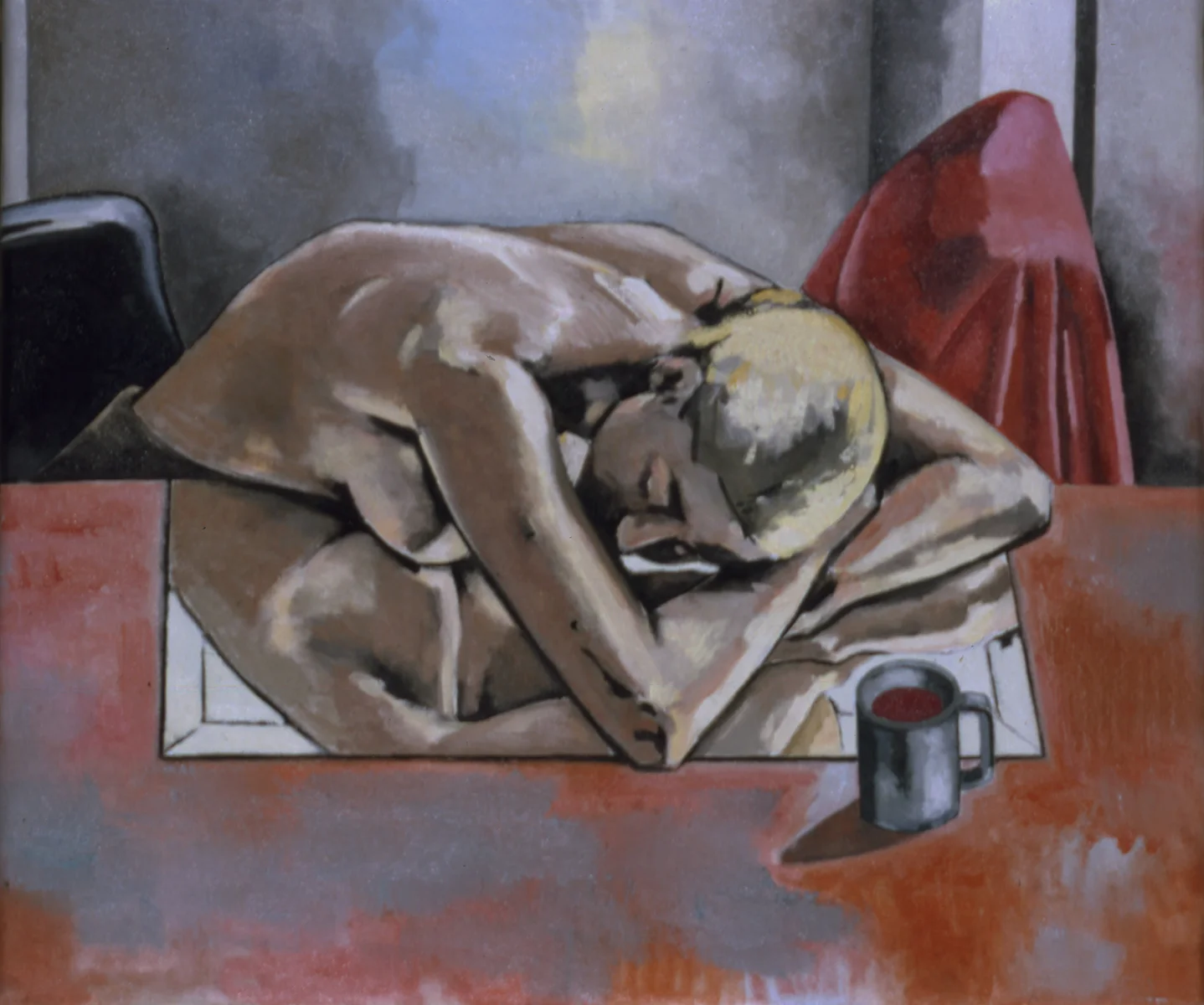 Lo specchio di Catherine 1991 Oil on linen 30 x 40 in