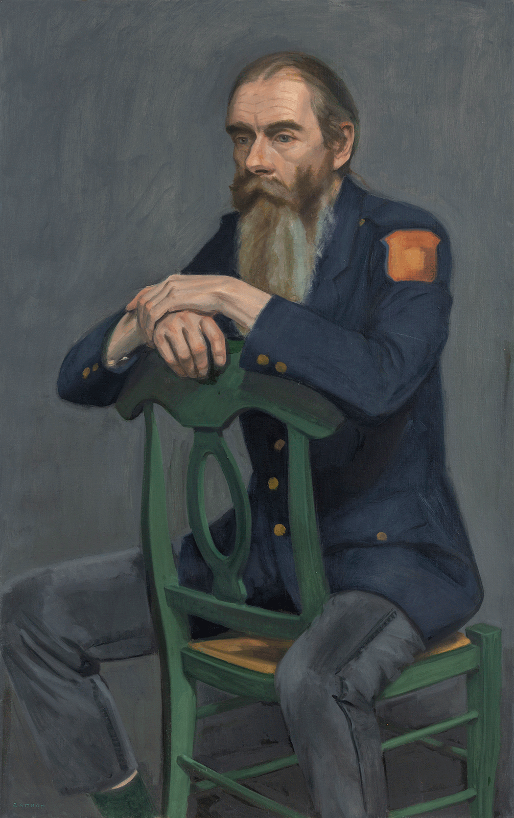 Patrick 2016 Oil on linen 38 x 24 in