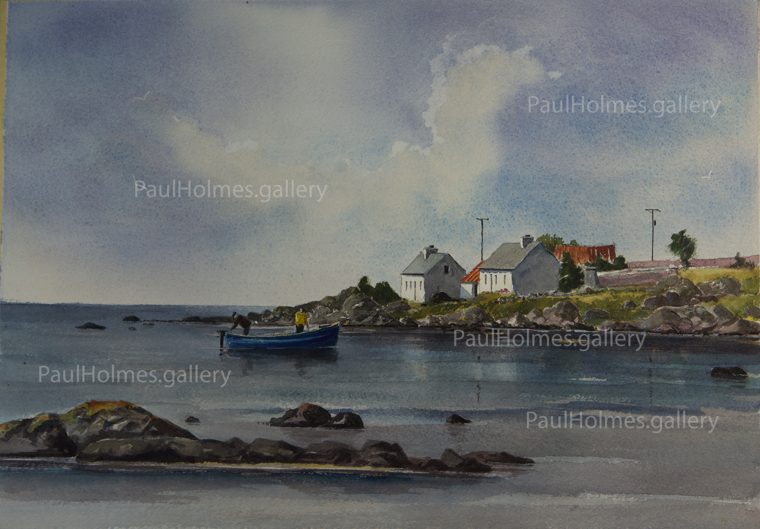 HEADING HOME, GALWAY BAY