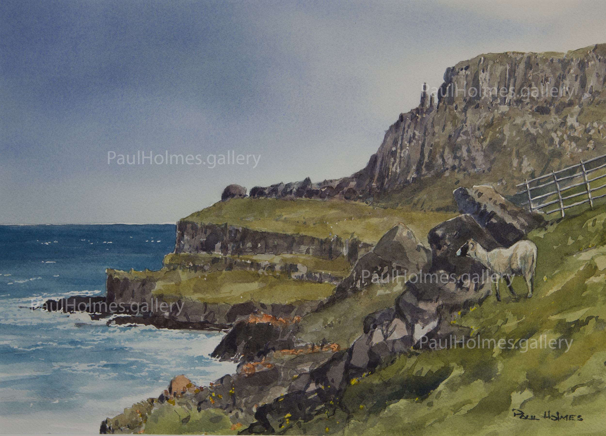 THE GIANT'S CAUSEWAY, Antrim Coast