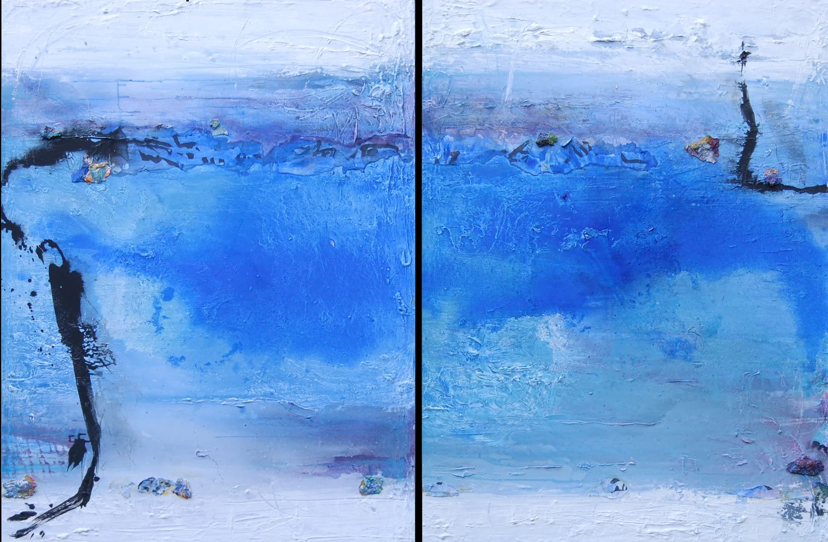 Ice Flow I, II