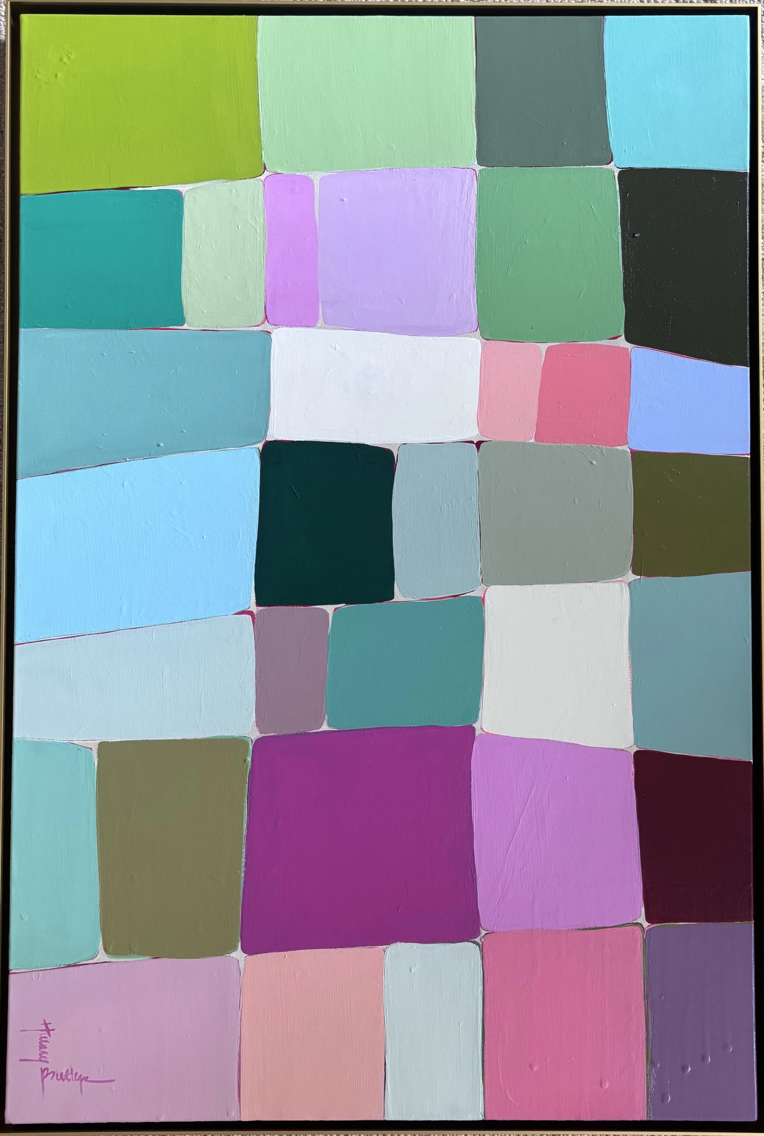 Hillary-Butler-abstract-art-Begging-you-please-24x36-framed.jpg