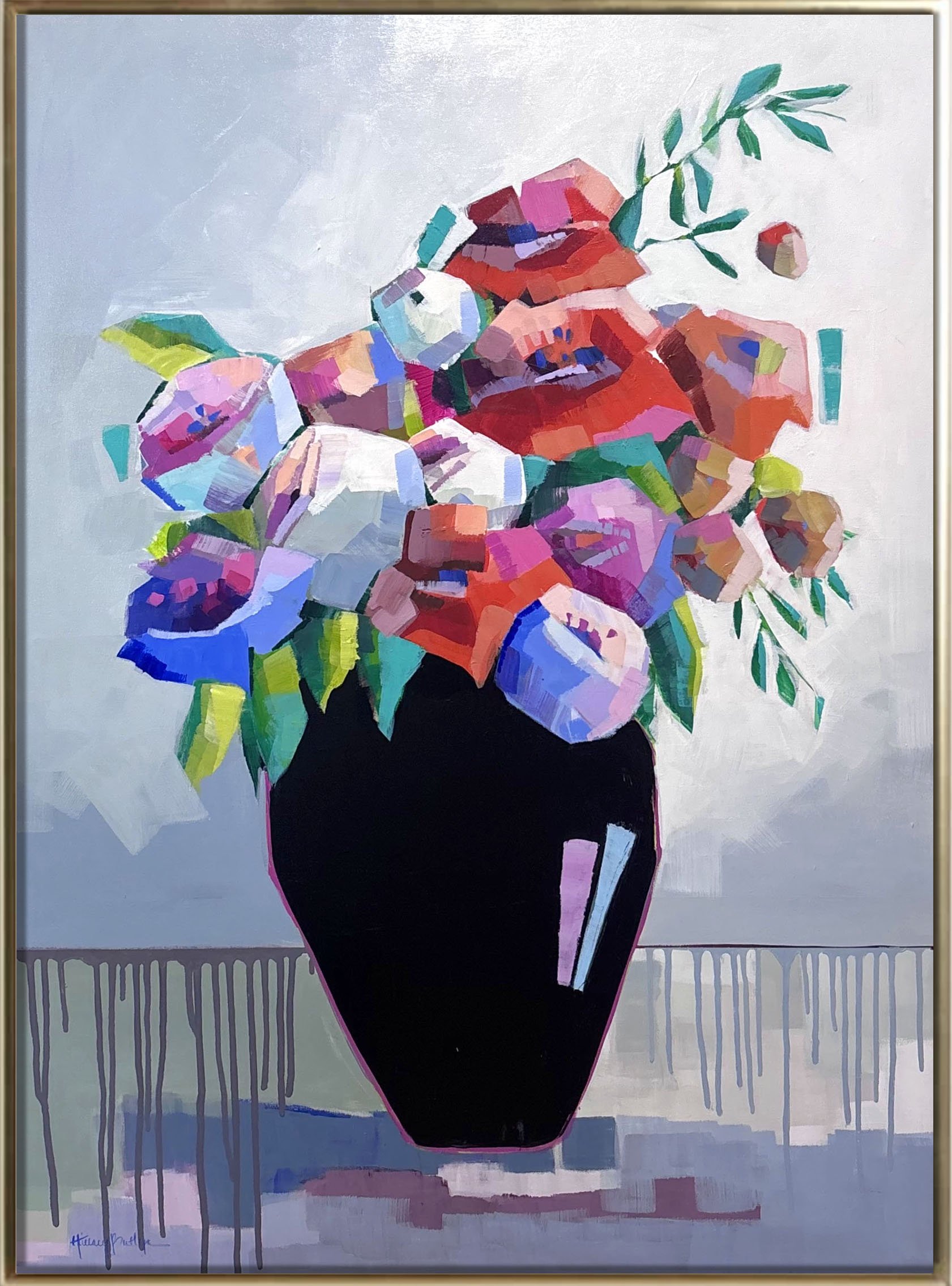 Hillary-Butler-art-abstract-floral-I-like-people-so-much-framed-36x48.jpg