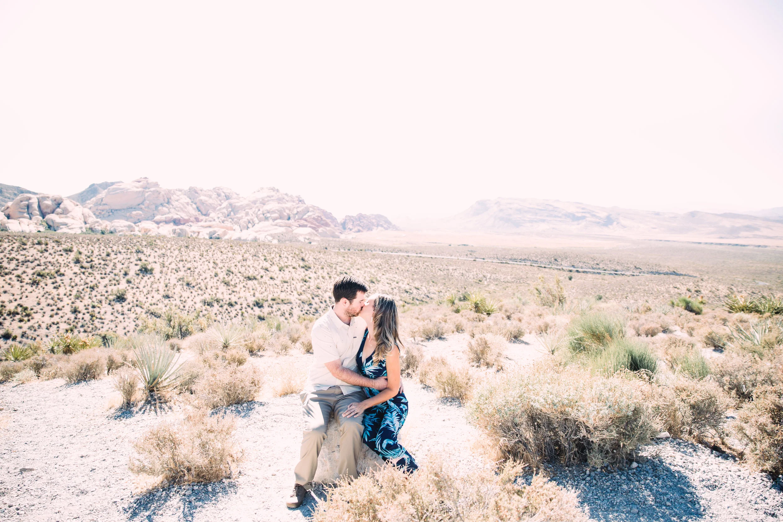 Sunrise Red Rock Canyon Engagement Session