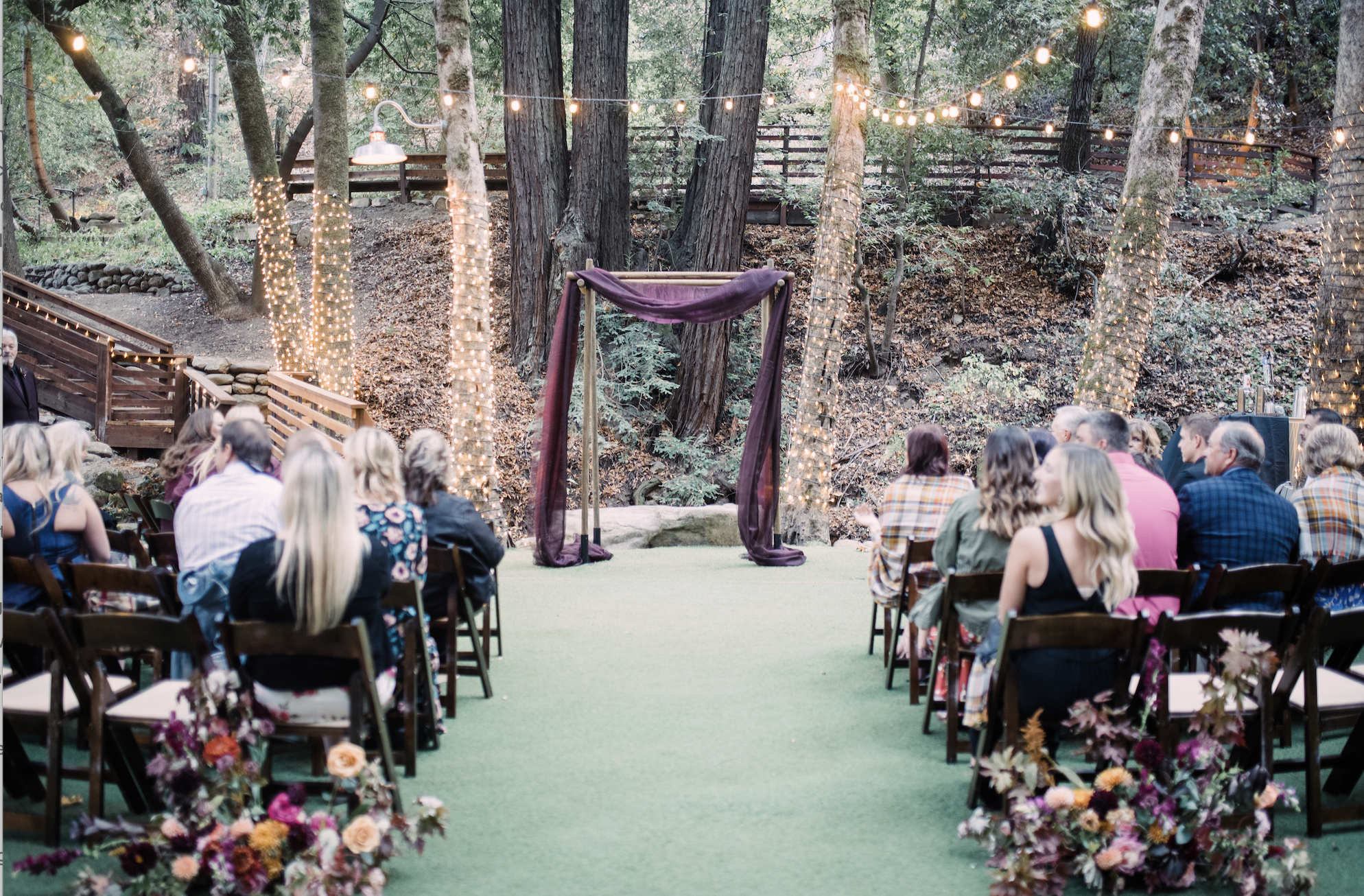 redwood wedding ceremony